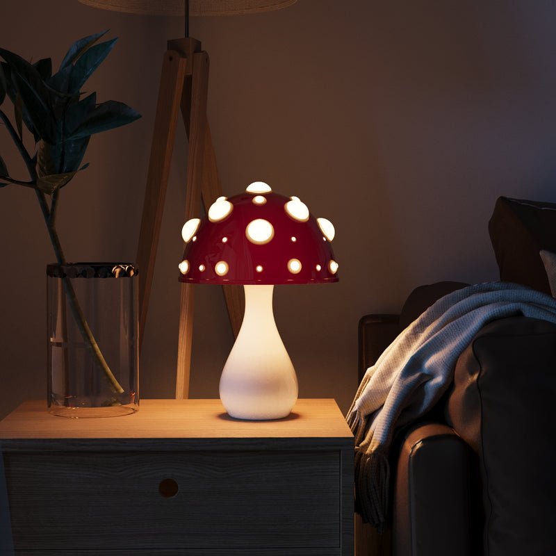 Bello LED Table Lamp | Iconic Amanita Design, Warm White Light