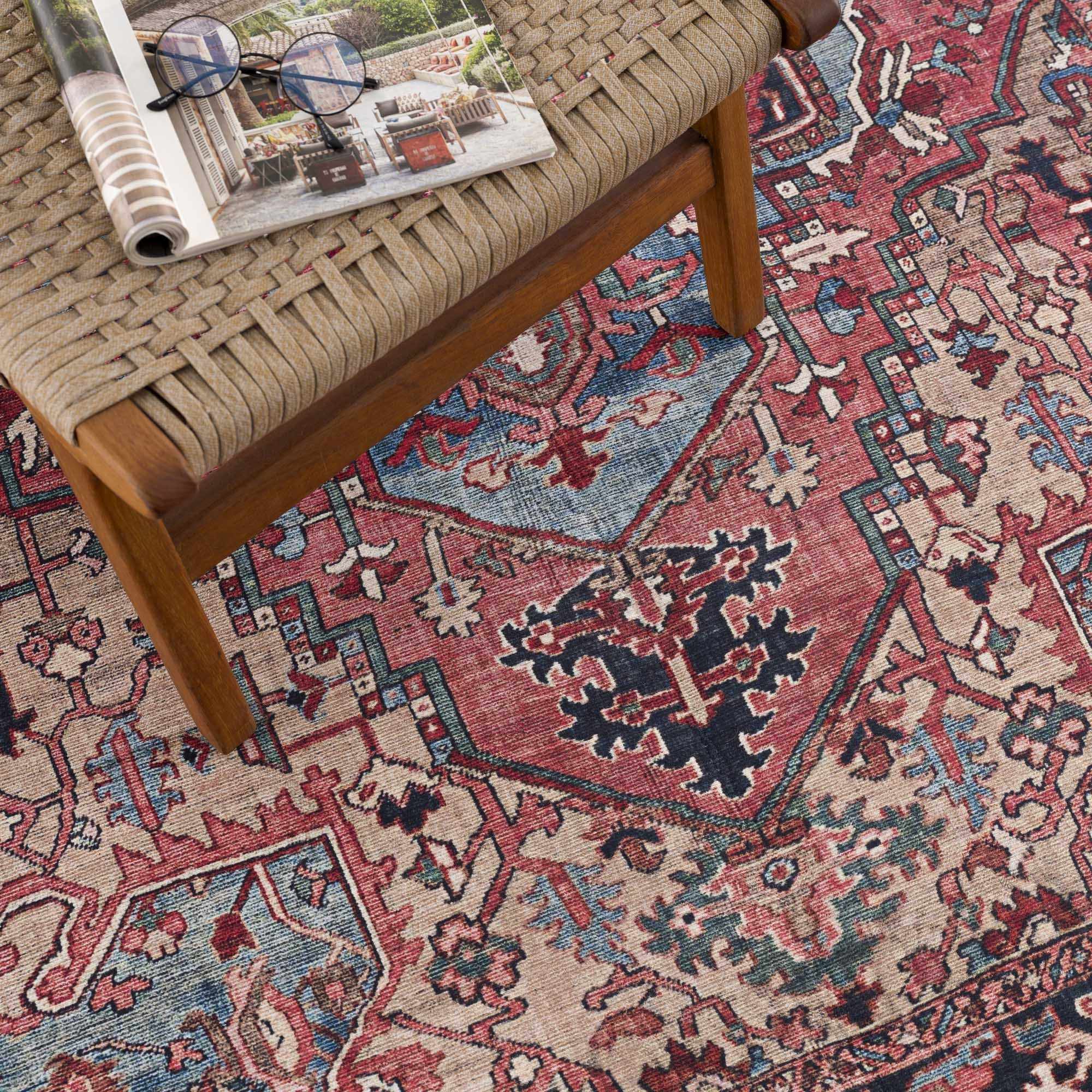 Nexis Area Rug  Machine Woven  Traditional Style  100% Polyester