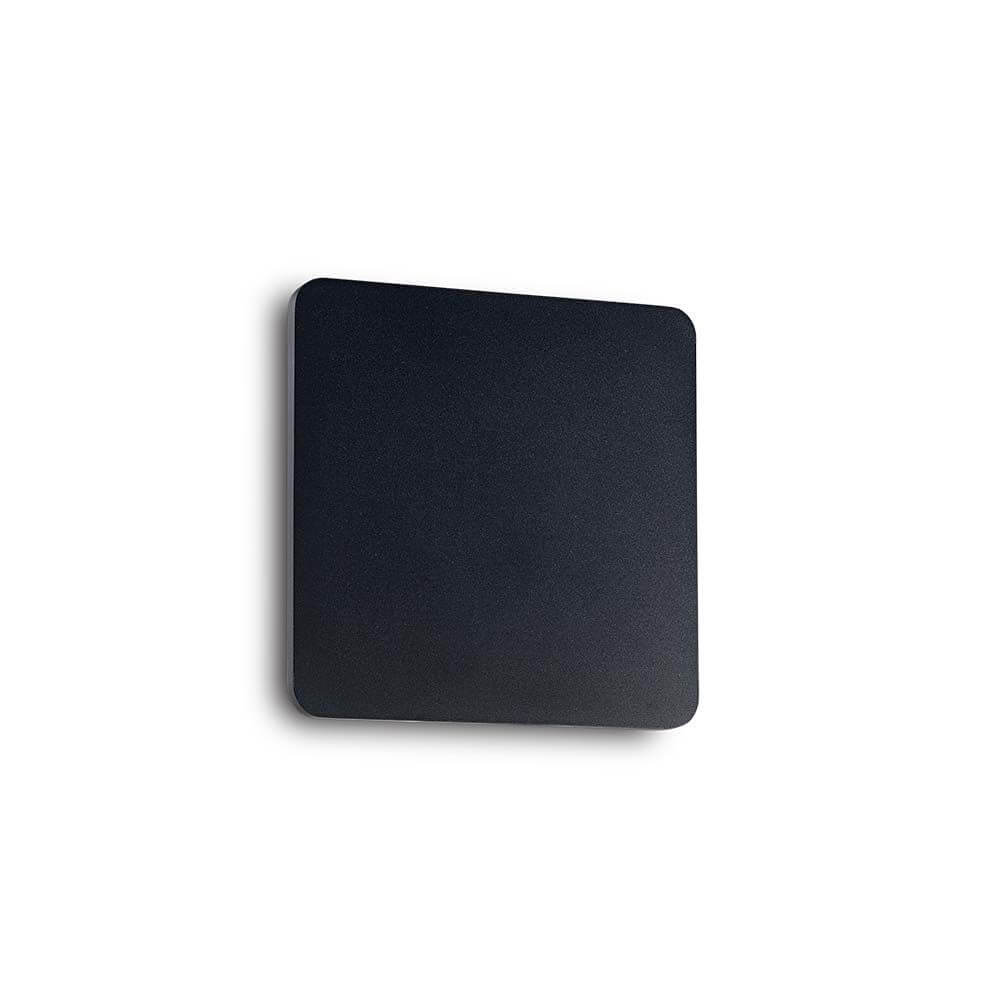 Belo LED Wall Light | Square Black Design