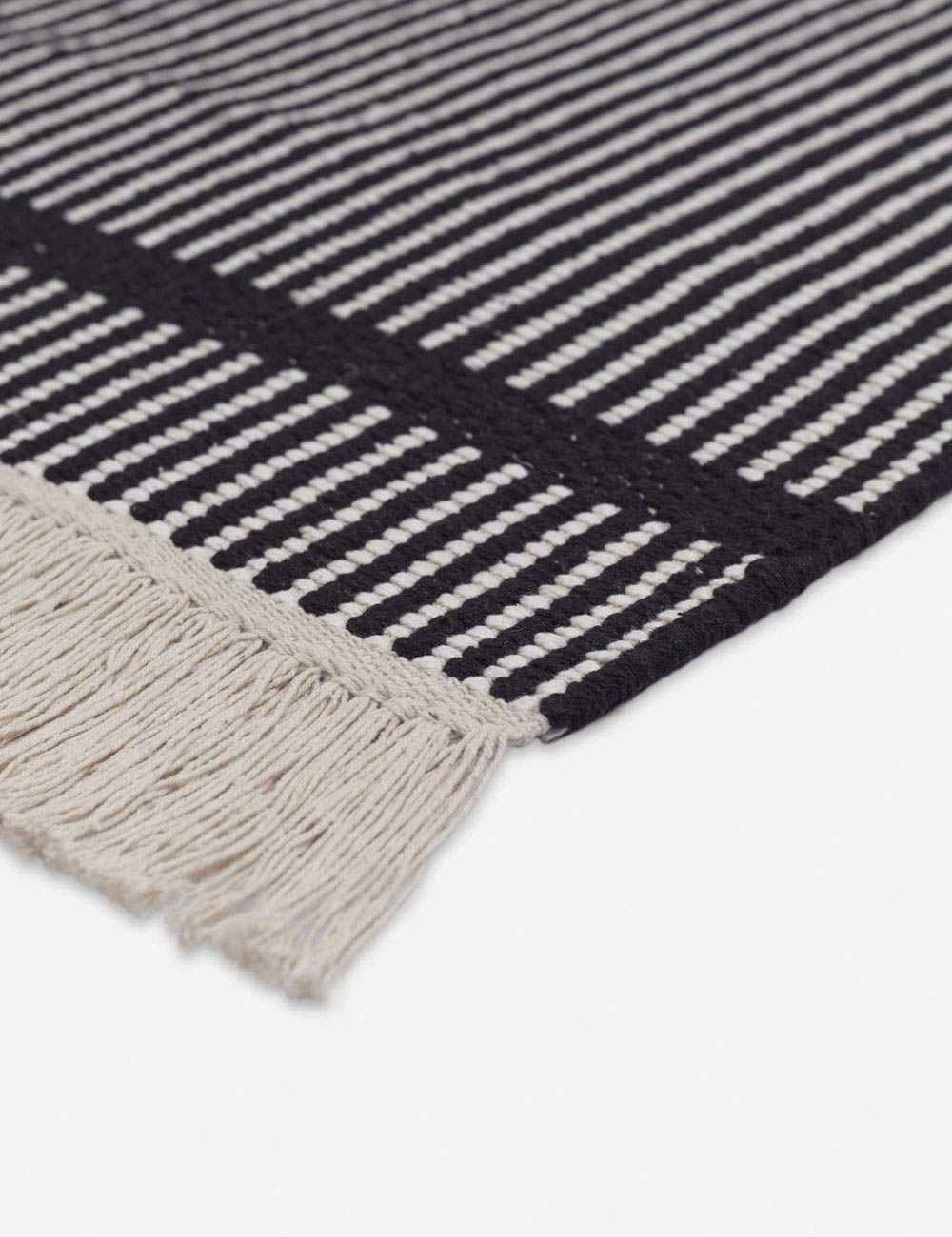 Inara Area Rug | Handwoven Cotton, Quick-Drying