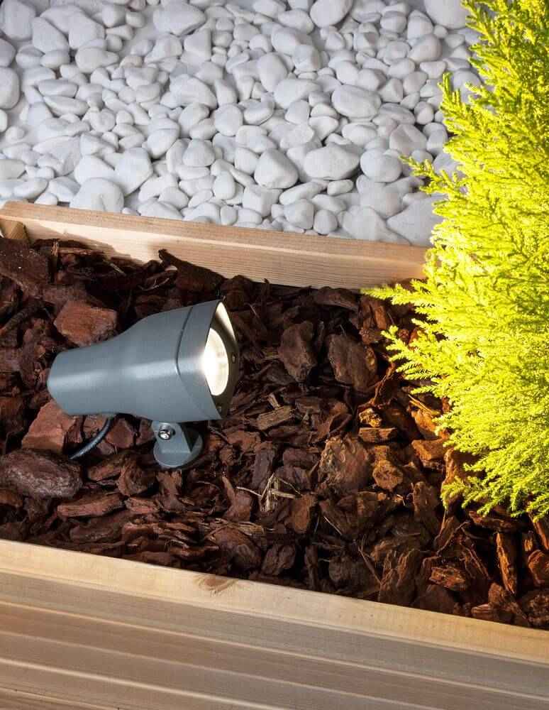 Bello Spike Light | GU10 Socket, Dark Grey Aluminum