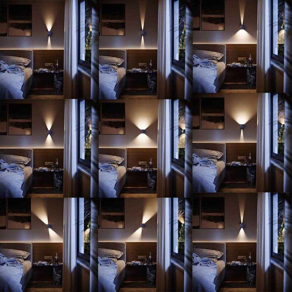 Brix LED Wall Lamp | Motion Sensor, Customizable Design