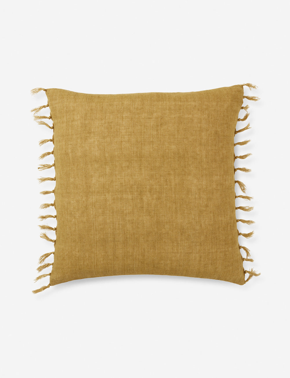 Brio Linen Pillow | Handmade with Tasseled Ends