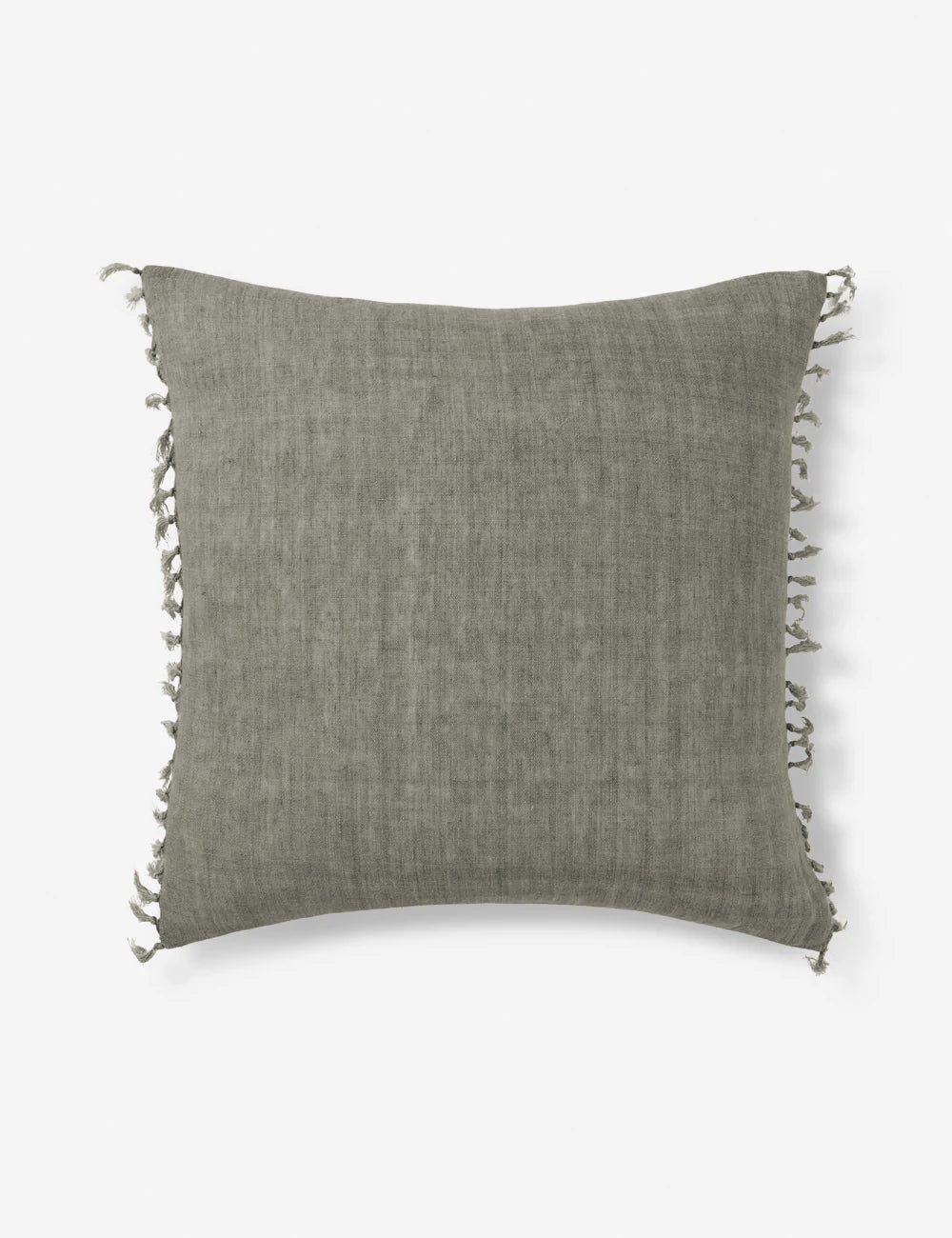 Brio Linen Pillow | Handmade with Tasseled Ends