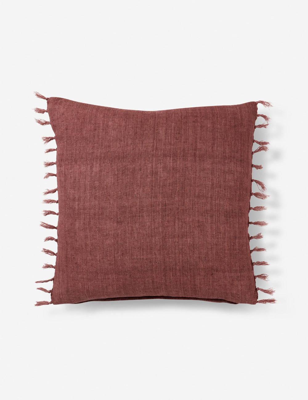 Brio Linen Pillow | Handmade with Tasseled Ends