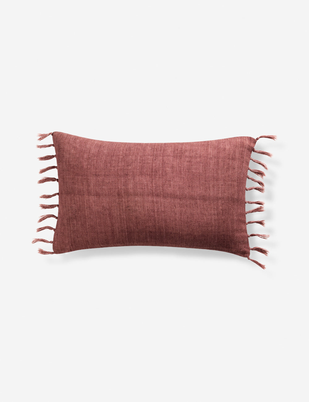Brio Linen Pillow | Handmade with Tasseled Ends