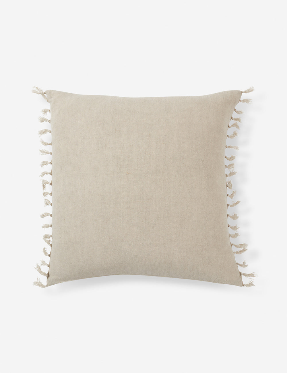 Brio Linen Pillow | Handmade with Tasseled Ends
