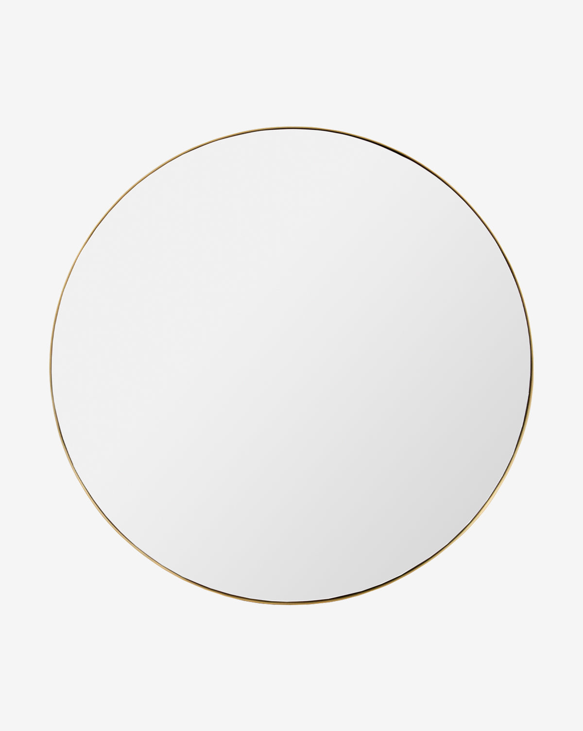 Juno Circle Mirror  Shatterproof Glass, Iron Frame