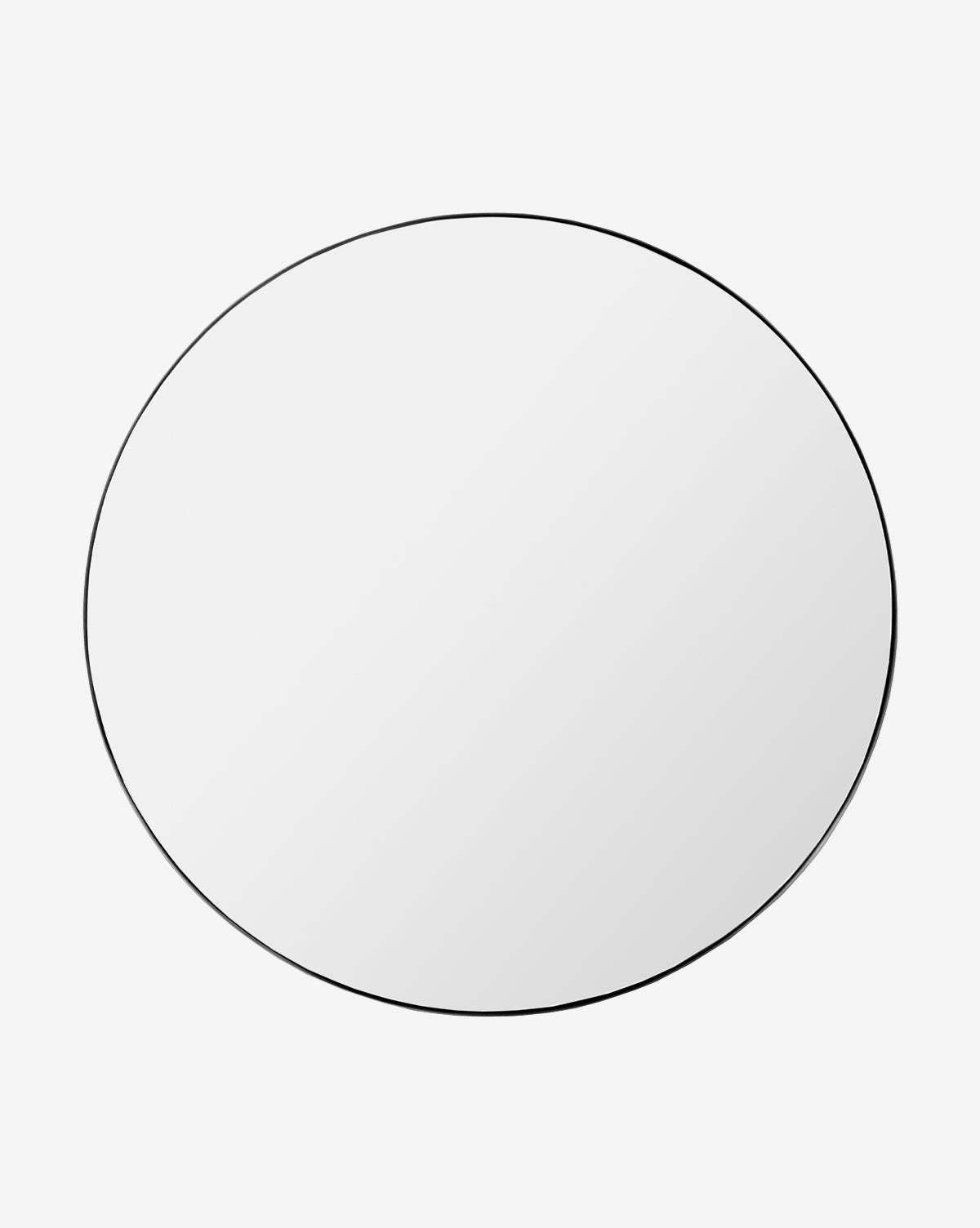 Juno Circle Mirror  Shatterproof Glass, Iron Frame