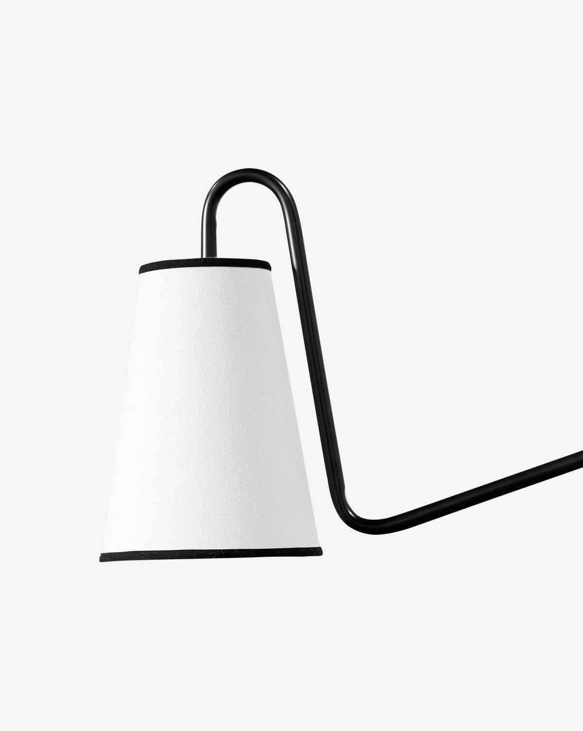 Juno Linear Chandelier  Minimalist Design, Linen Shades