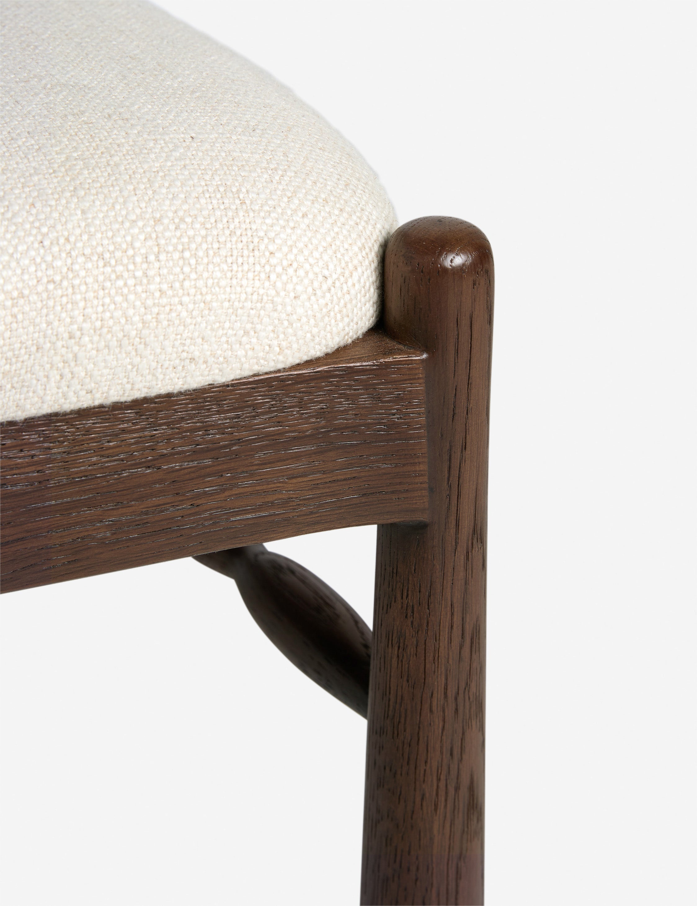 Kairo Dining Chairs (Set of 2) | Upholstered Seat, Tapered Legs
