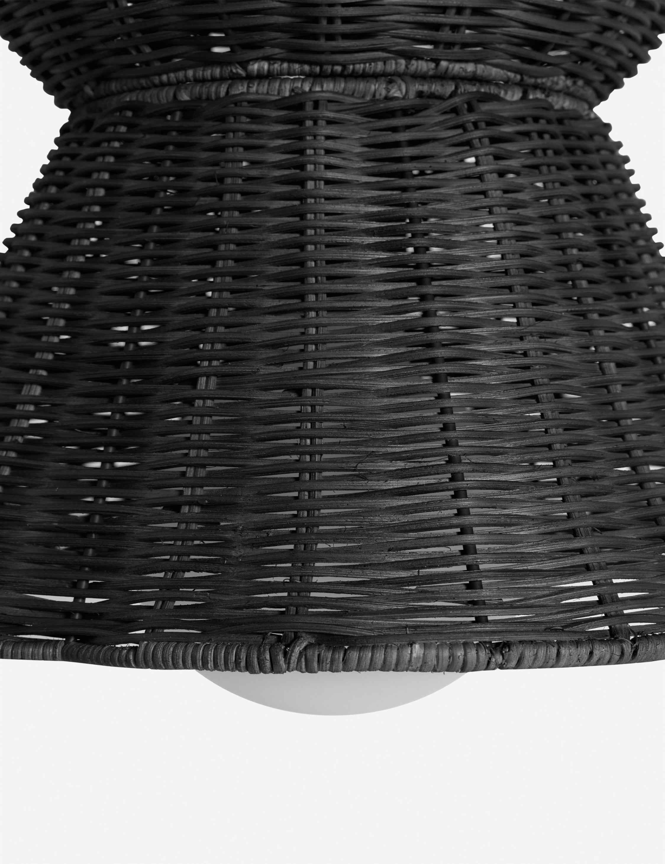 Kairo Flush Mount Light | Woven Design, Compact Profile