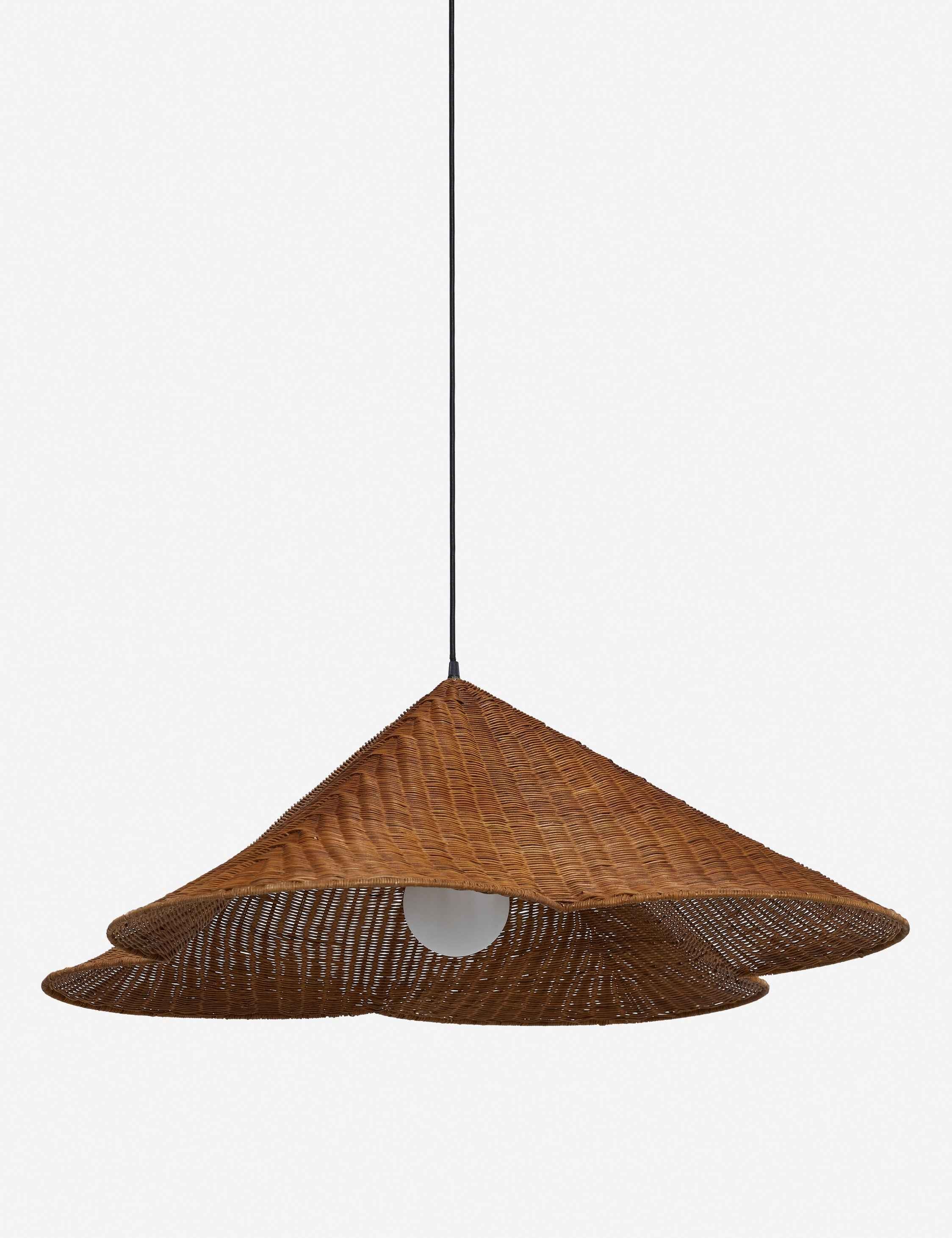 Kalani Woven Pendant Light | Timeless Wicker Design