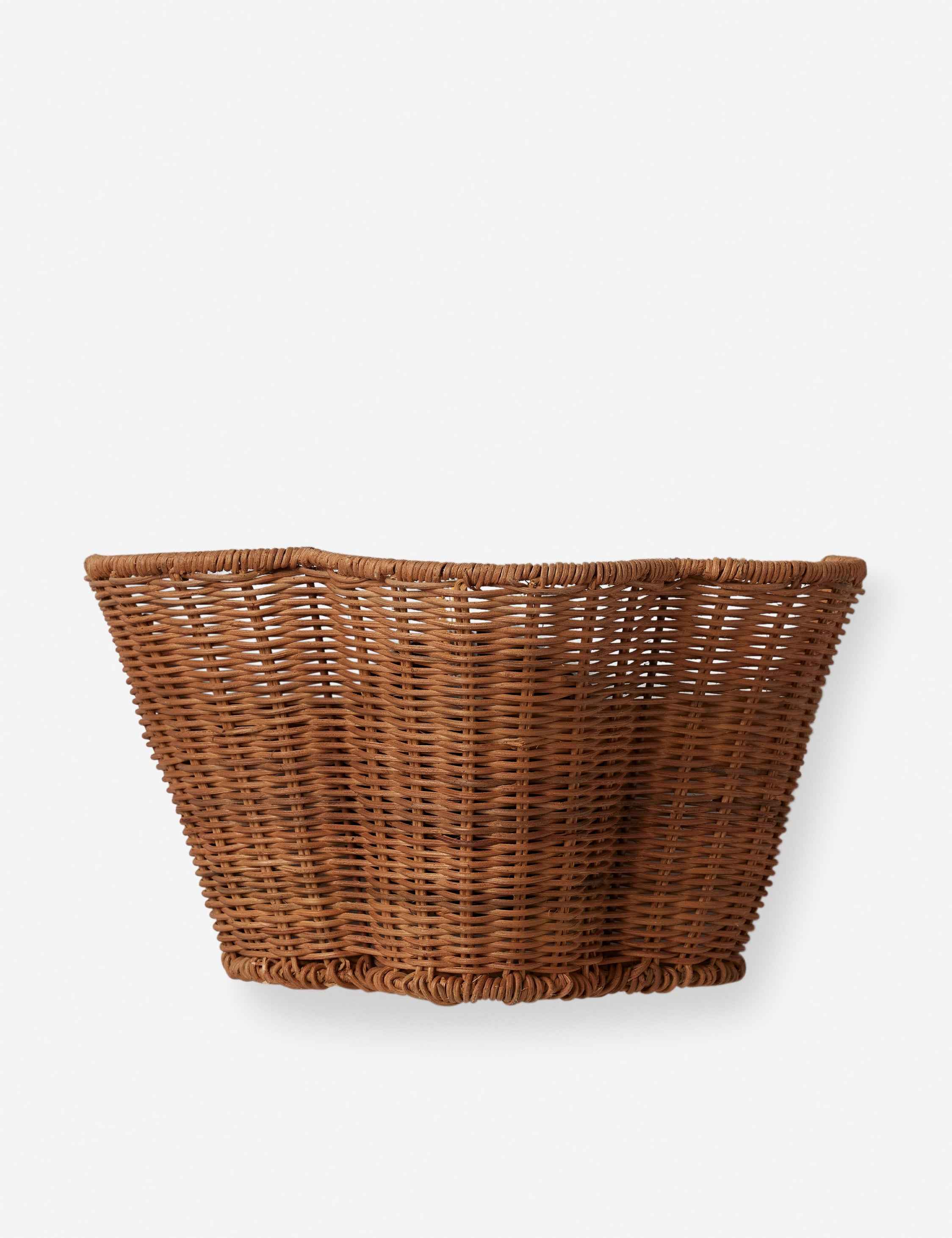 Kairo Wall Sconce | Woven Wicker Design, Unique Silhouette