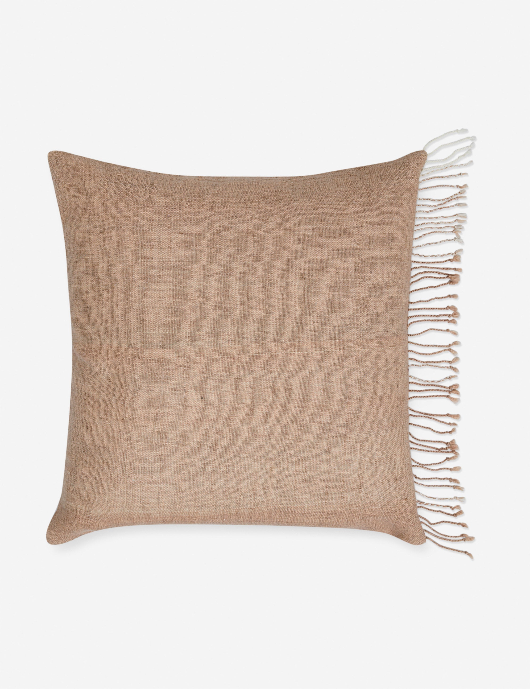 Kavi Throw Pillow | Hand Loomed Desi Wool, Geometric Patterns