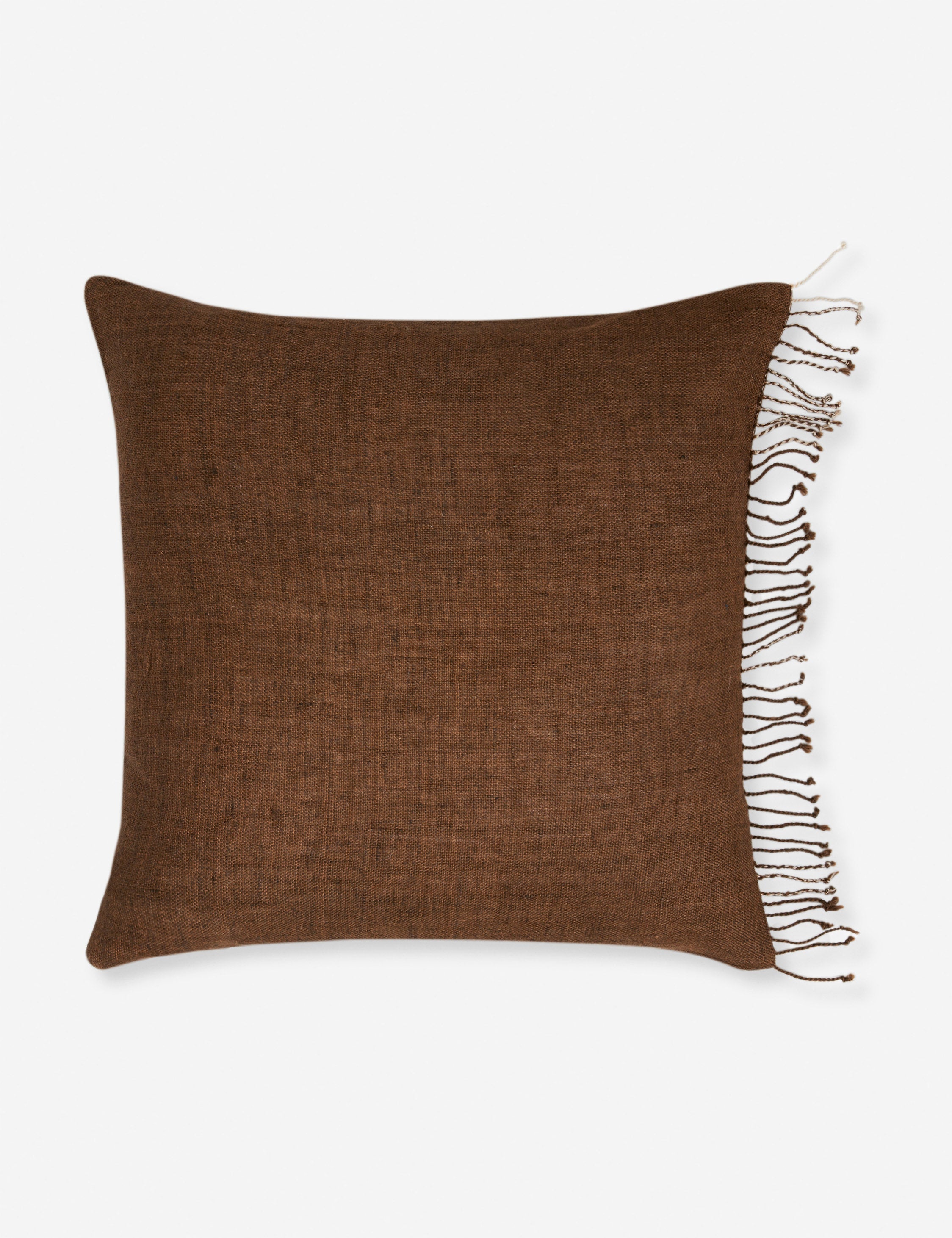 Kavi Throw Pillow | Hand Loomed Desi Wool, Geometric Patterns