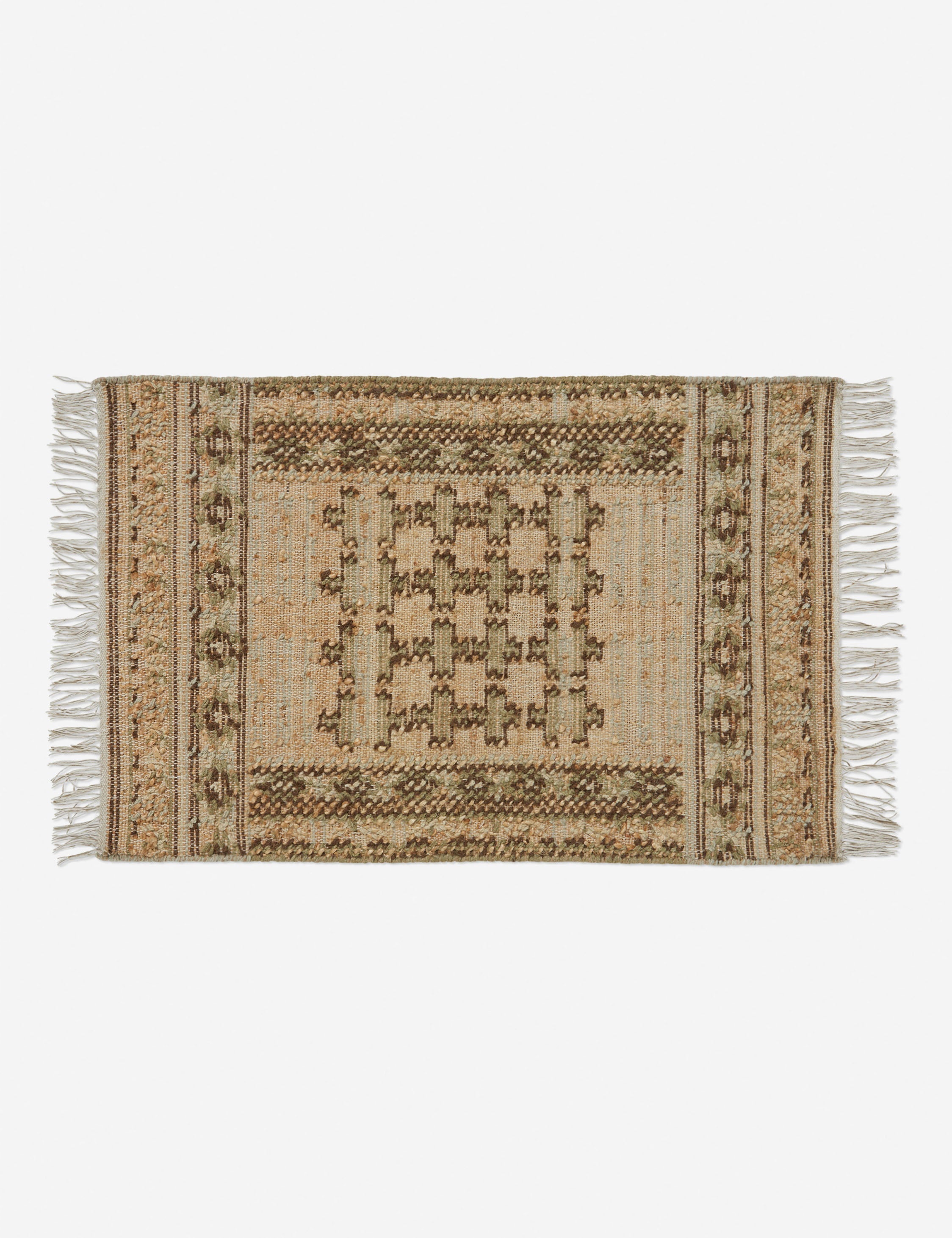 Kairo Flatweave Rug | Jute-Wool Blend, Durable Low Pile