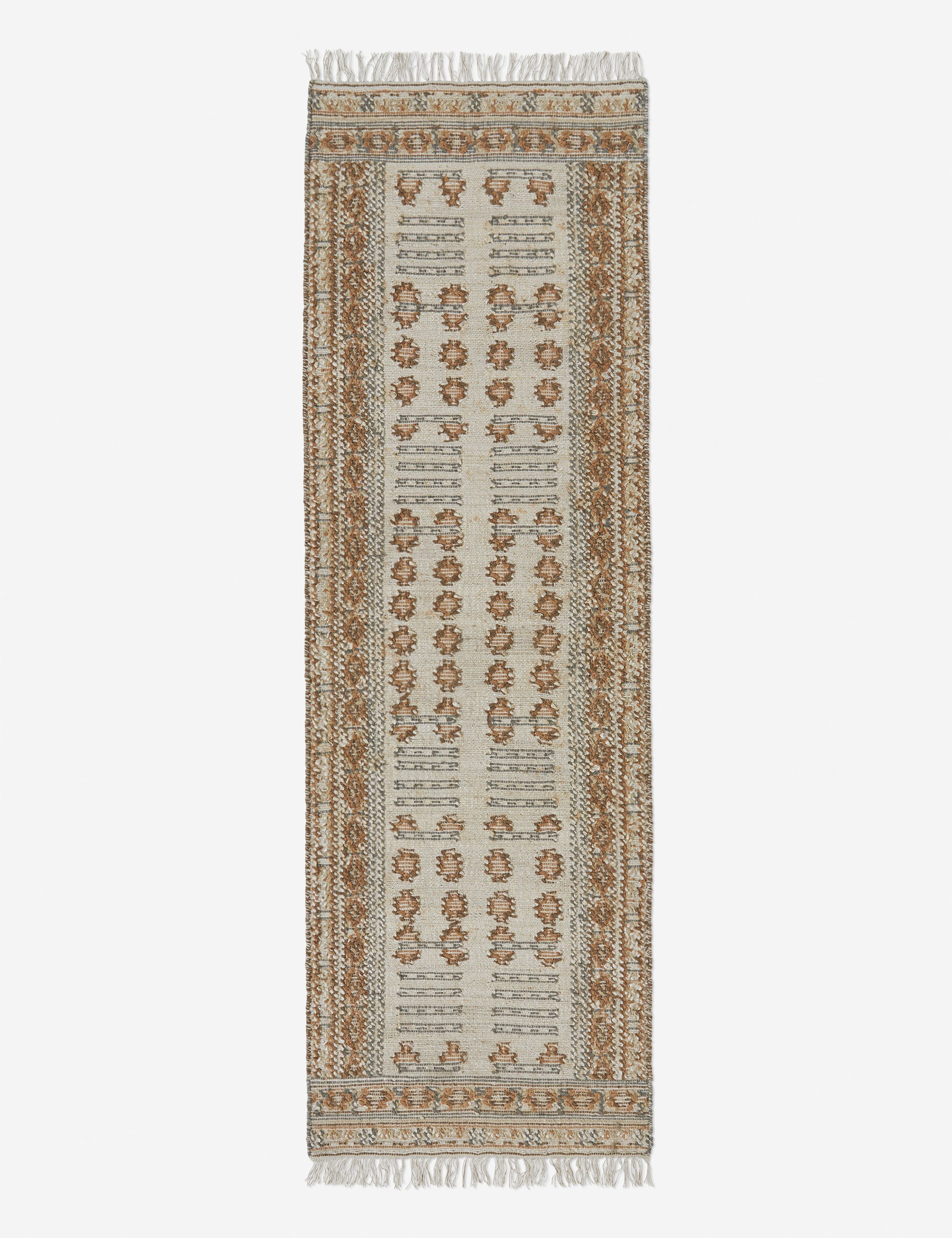 Kairo Flatweave Rug | Jute-Wool Blend, Durable Low Pile