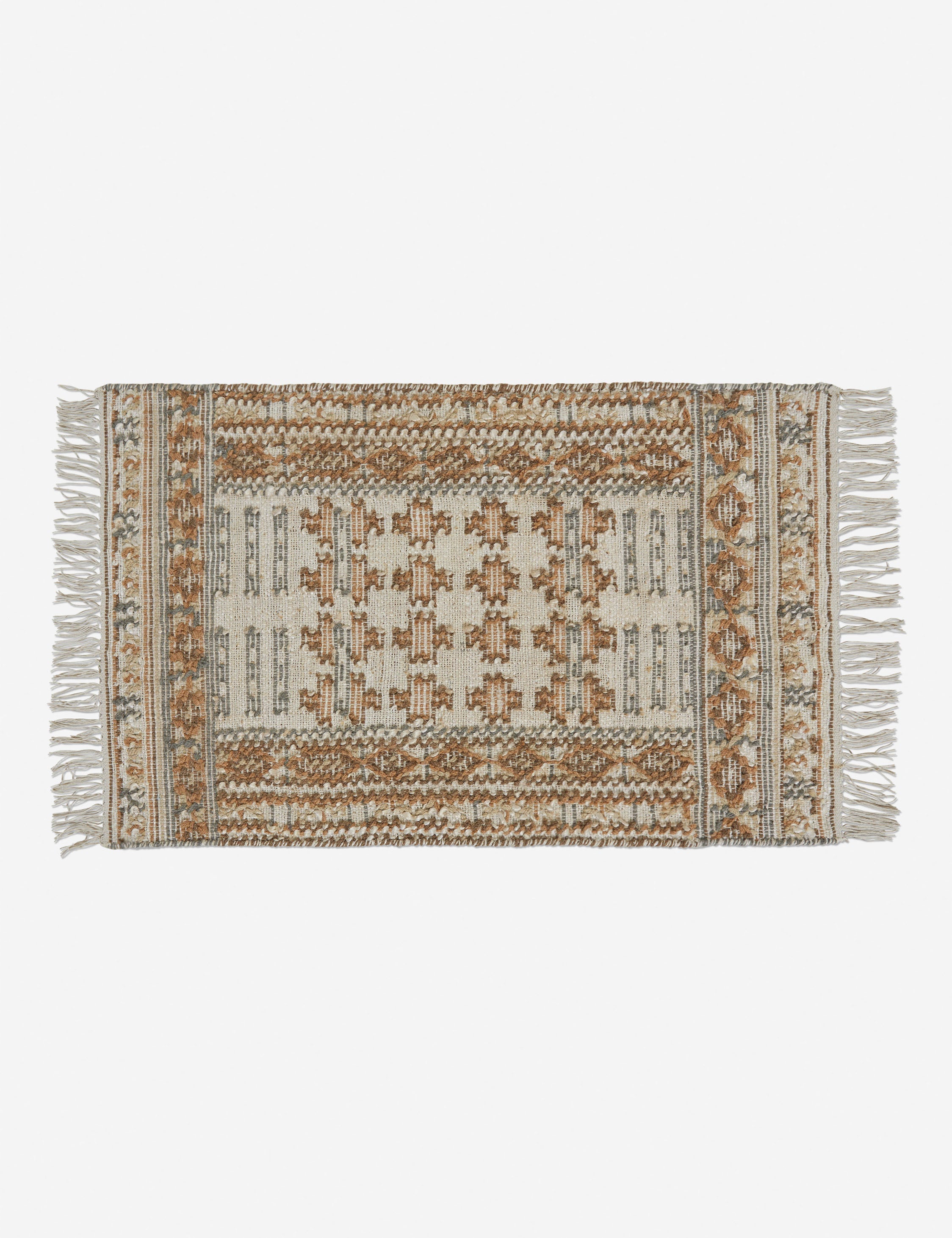Kairo Flatweave Rug | Jute-Wool Blend, Durable Low Pile