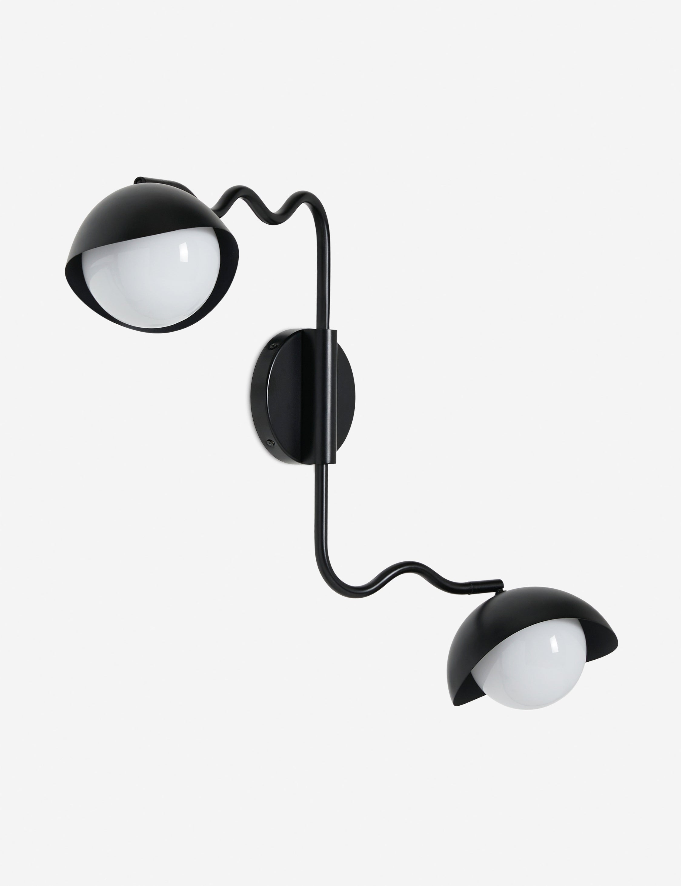 Karma Adjustable Sconce | Opal Glass Orbs, Modern Design