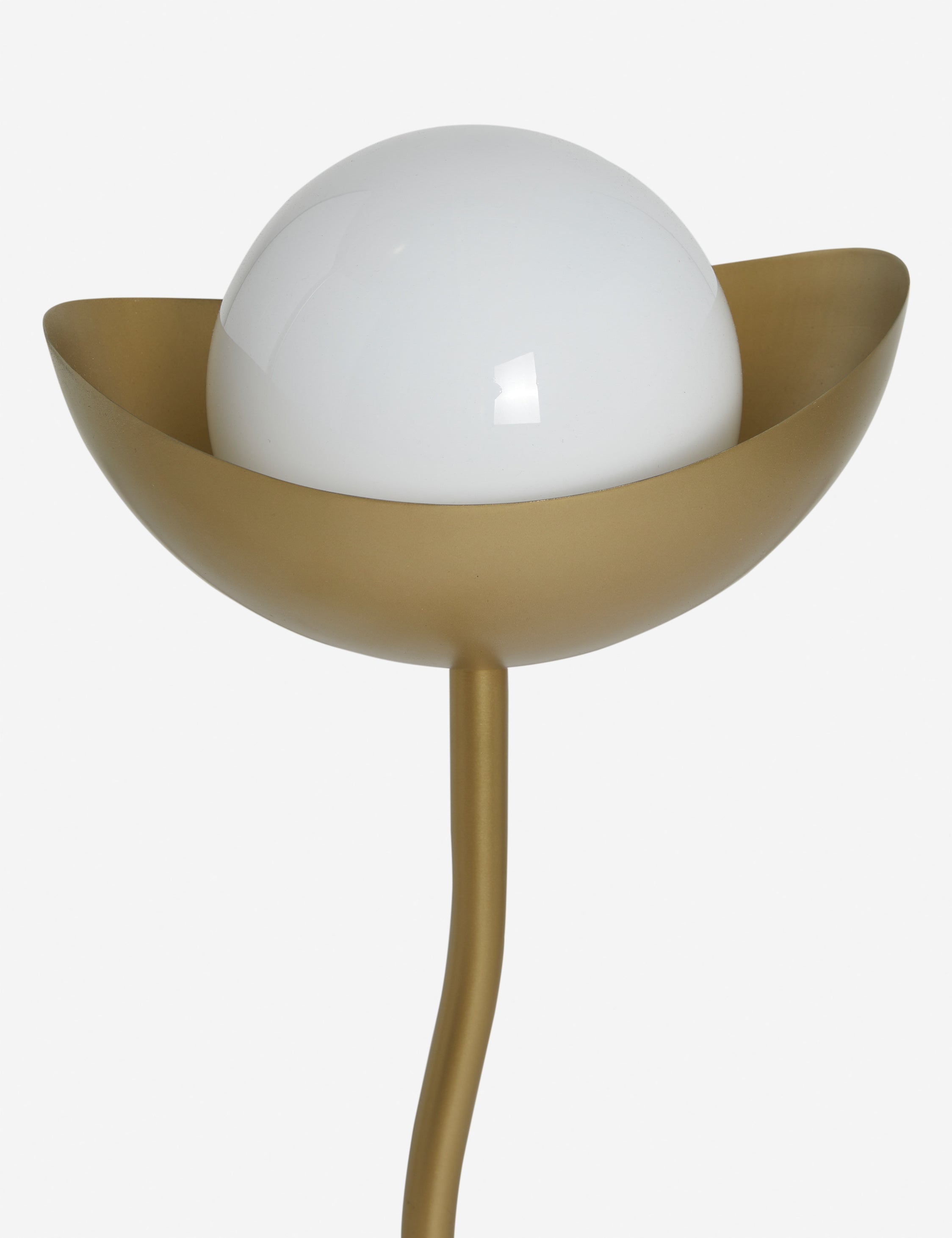 Kalea Floor Lamp | U-Shape Base, Opal Glass Orbs
