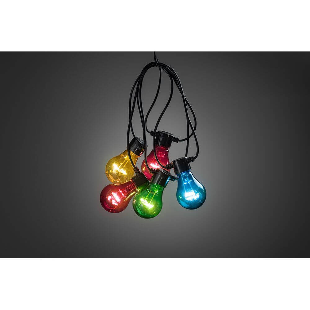 Belo LED Beer Garden String Lights | 40 Warm White LEDs, Timer Function