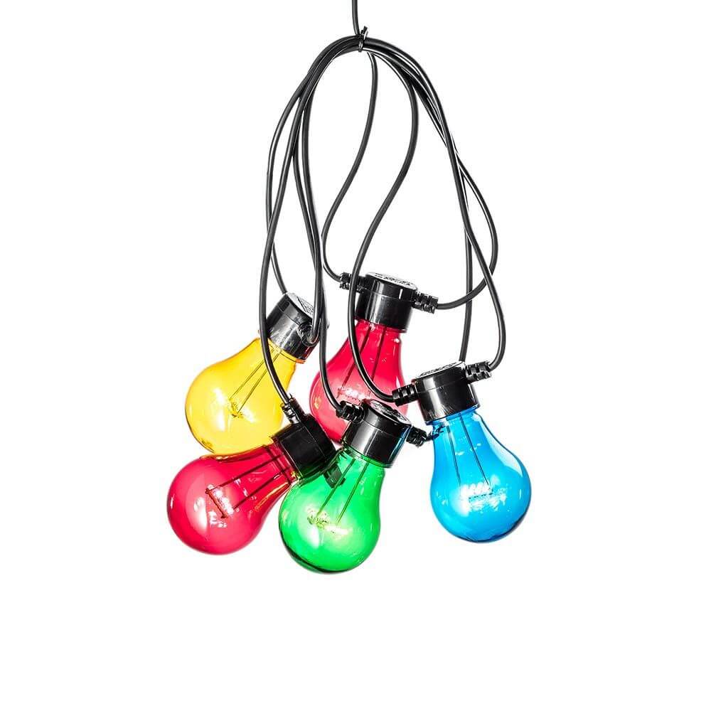 Belo LED Beer Garden String Lights | 40 Warm White LEDs, Timer Function