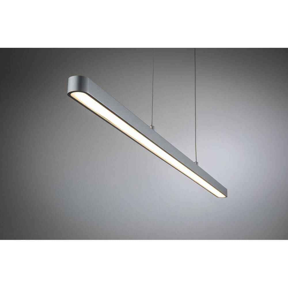 Lento LED Pendant Light | Dimmable, Height-Adjustable Chrome