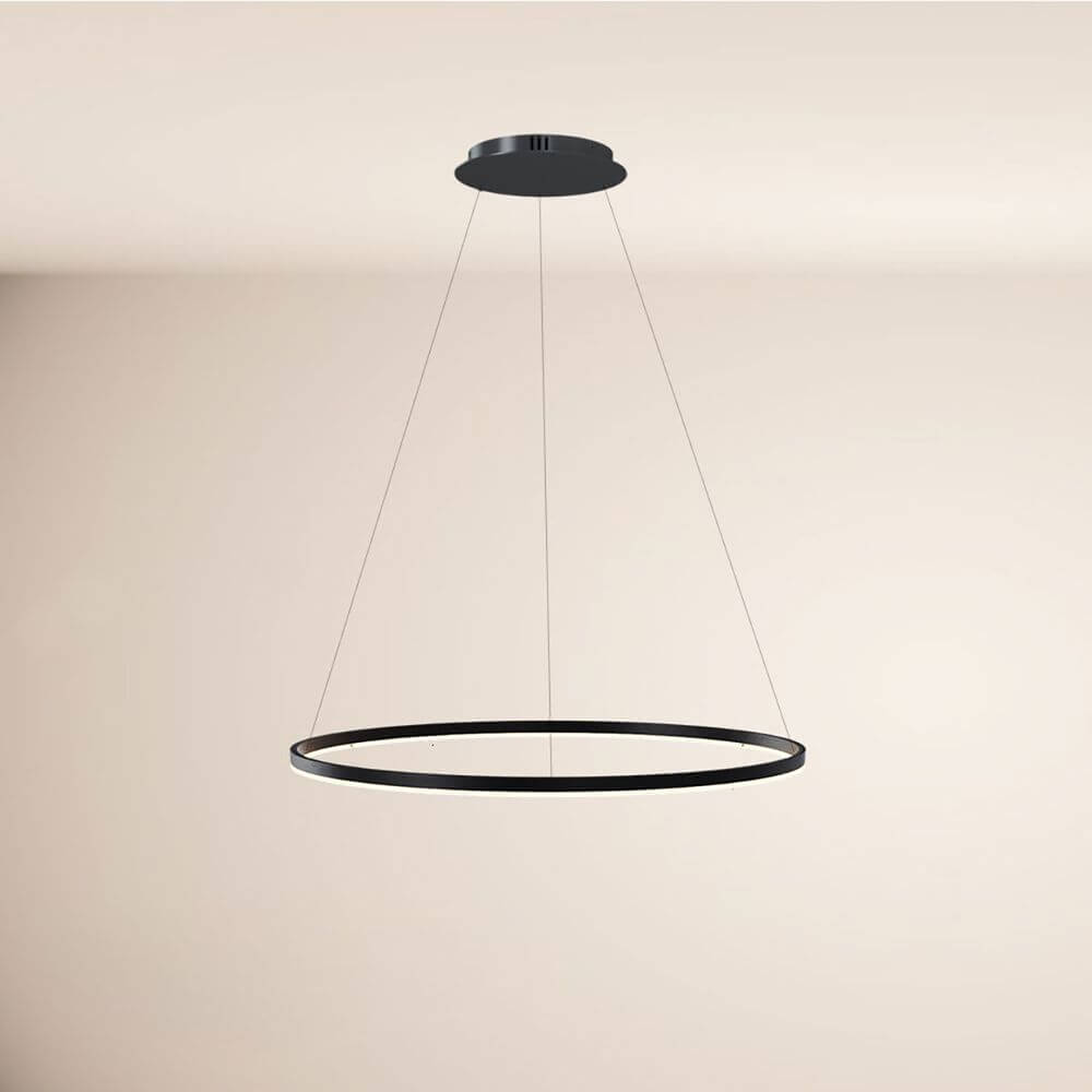 Bello LED Ring Pendant Lamp | 100cm, Dimmable, Minimalist Design