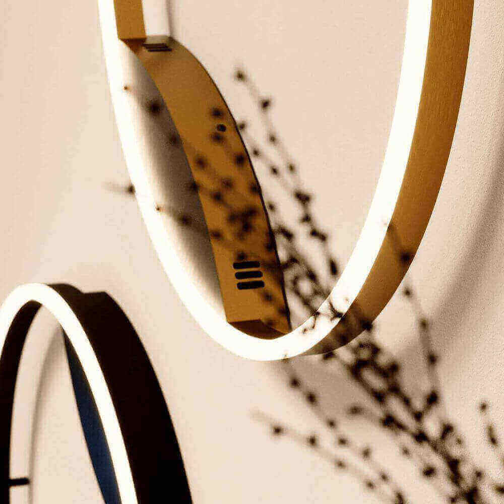 Luma LED Ring Ceiling Light | Dimmable, Ultra-Slim Design