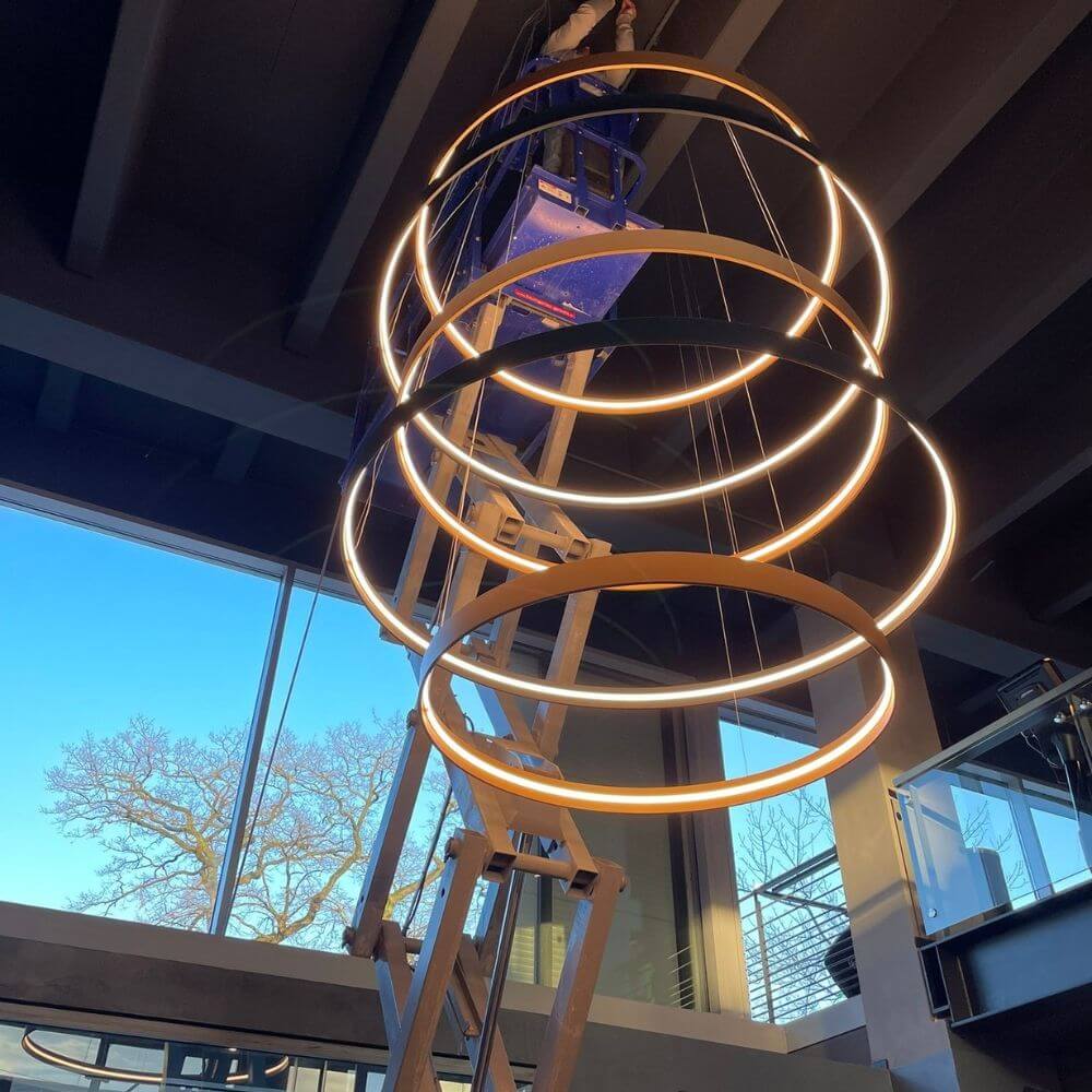 Bela LED Pendant Light | Dimmable, Customizable RAL Colors