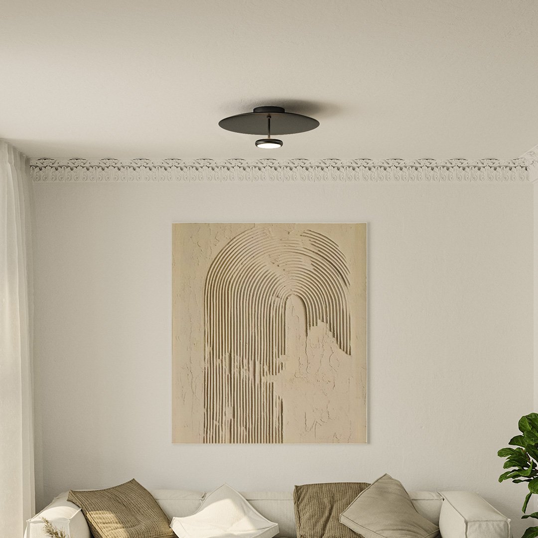 Ivy LED Ceiling Light | Dimmable, Retro Design