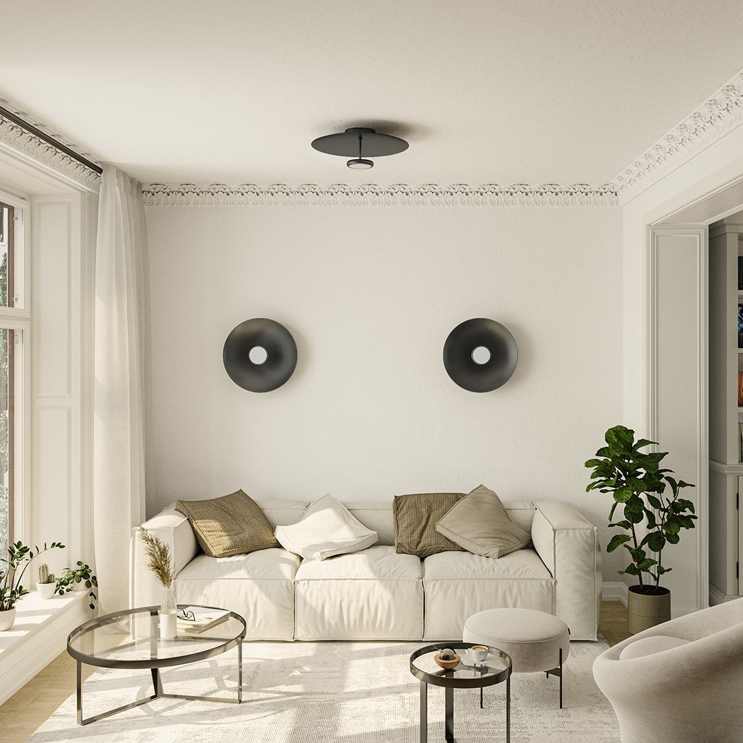 Ivy LED Ceiling Light | Dimmable, Retro Design