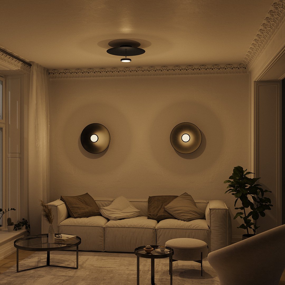 Ivy LED Ceiling Light | Dimmable, Retro Design