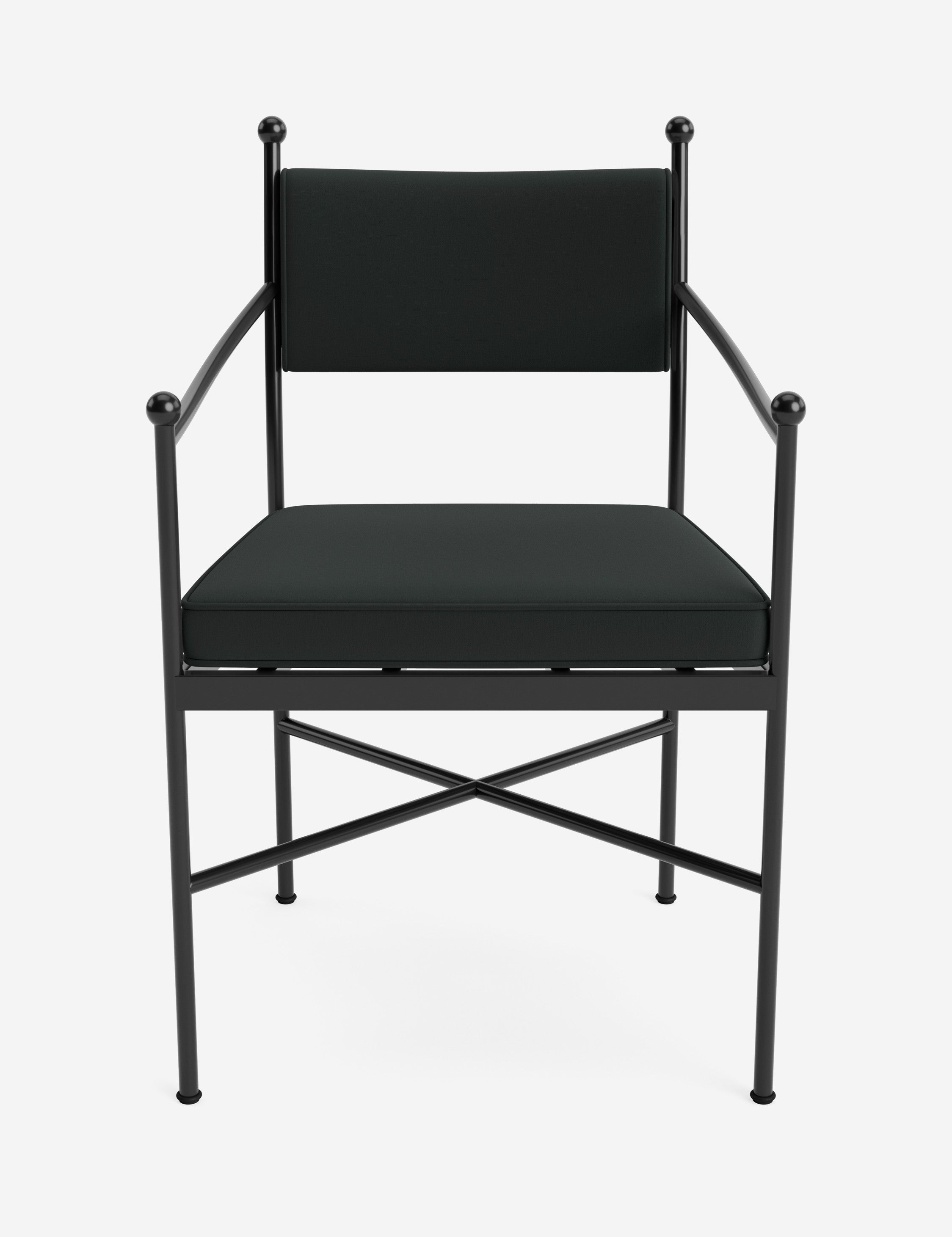 Leni Outdoor Dining Chair | Custom Cushions for Comfort