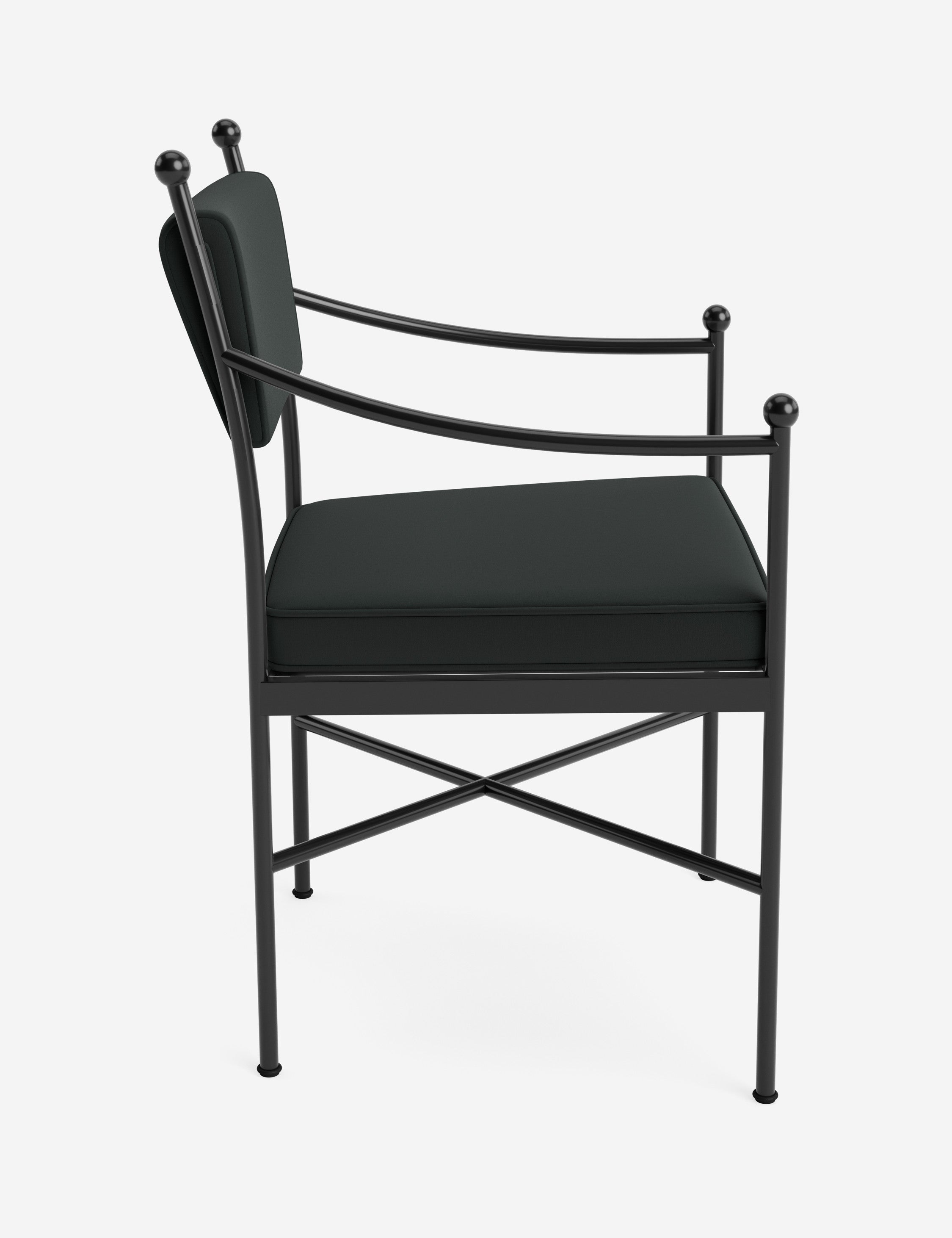 Leni Outdoor Dining Chair | Custom Cushions for Comfort