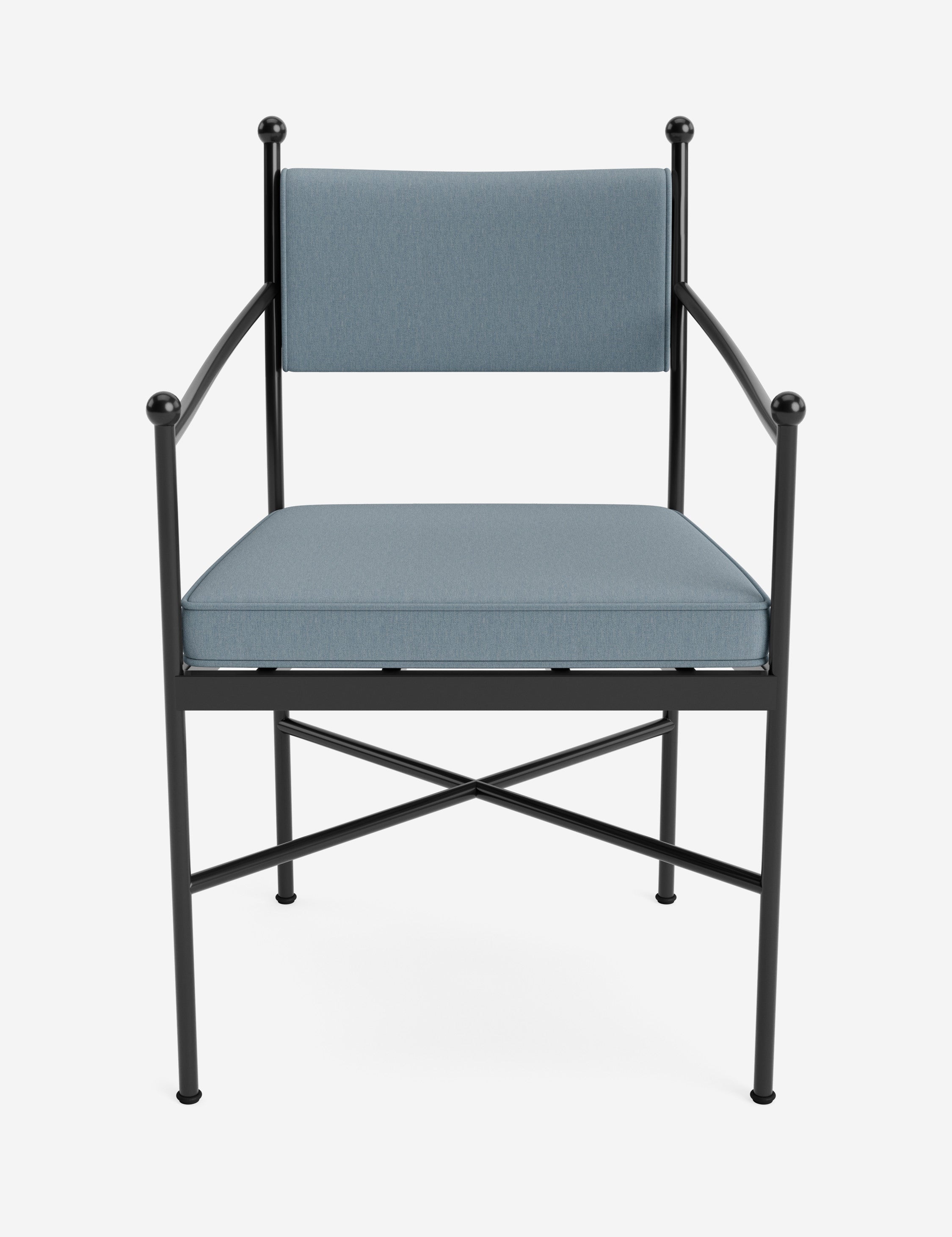 Leni Outdoor Dining Chair | Custom Cushions for Comfort