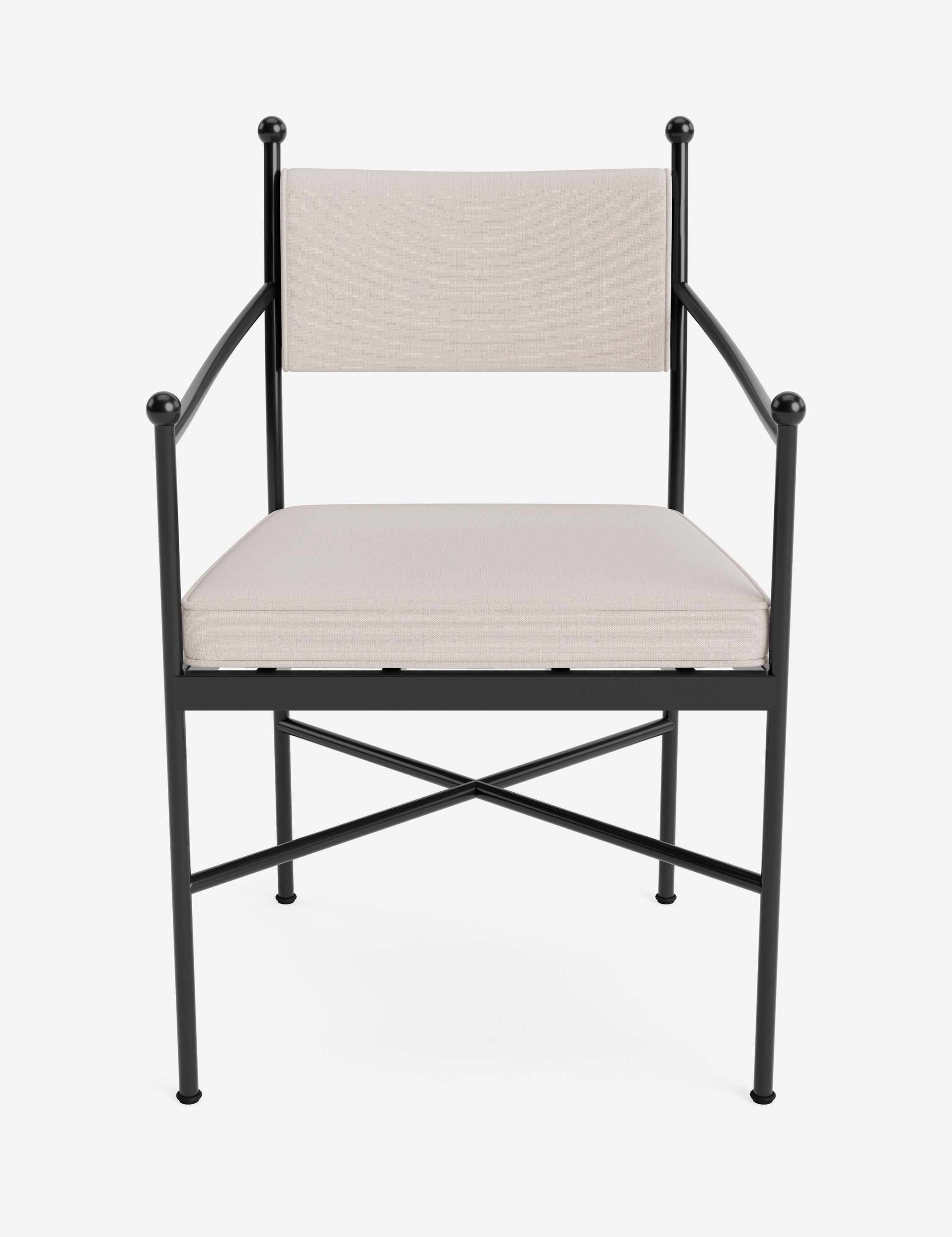 Leni Outdoor Dining Chair | Custom Cushions for Comfort
