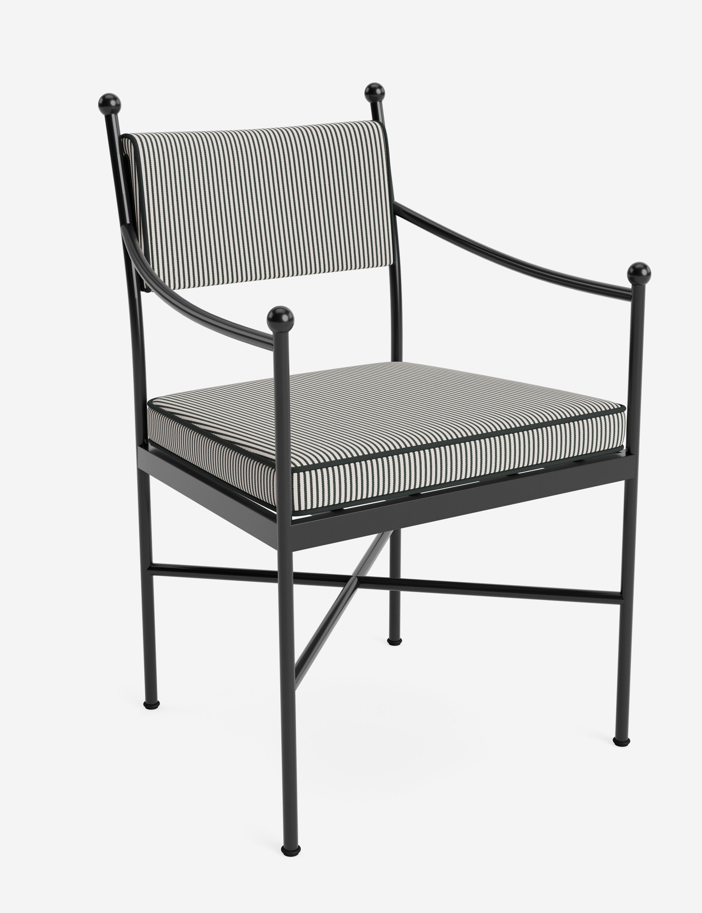 Leni Outdoor Dining Chair | Custom Cushions for Comfort