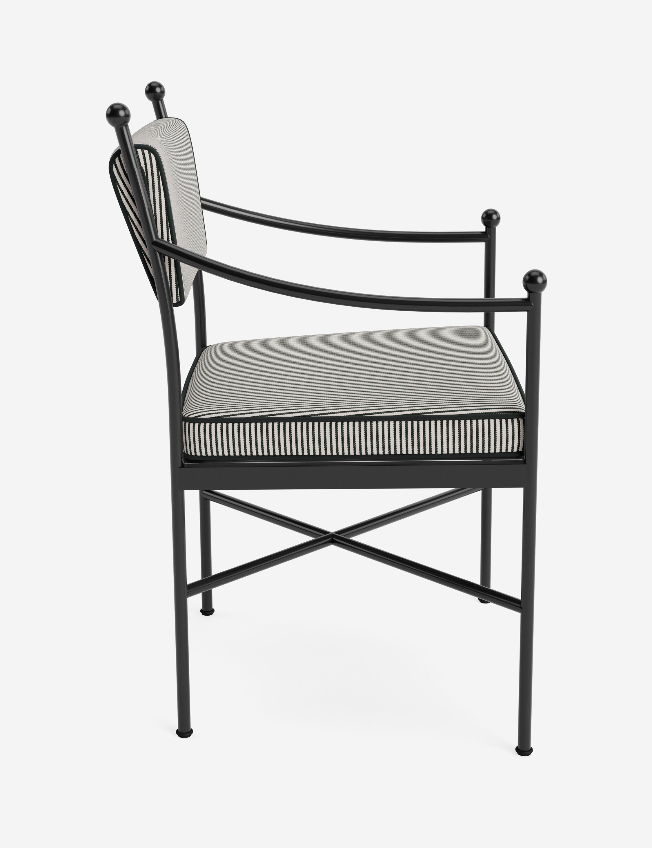Leni Outdoor Dining Chair | Custom Cushions for Comfort