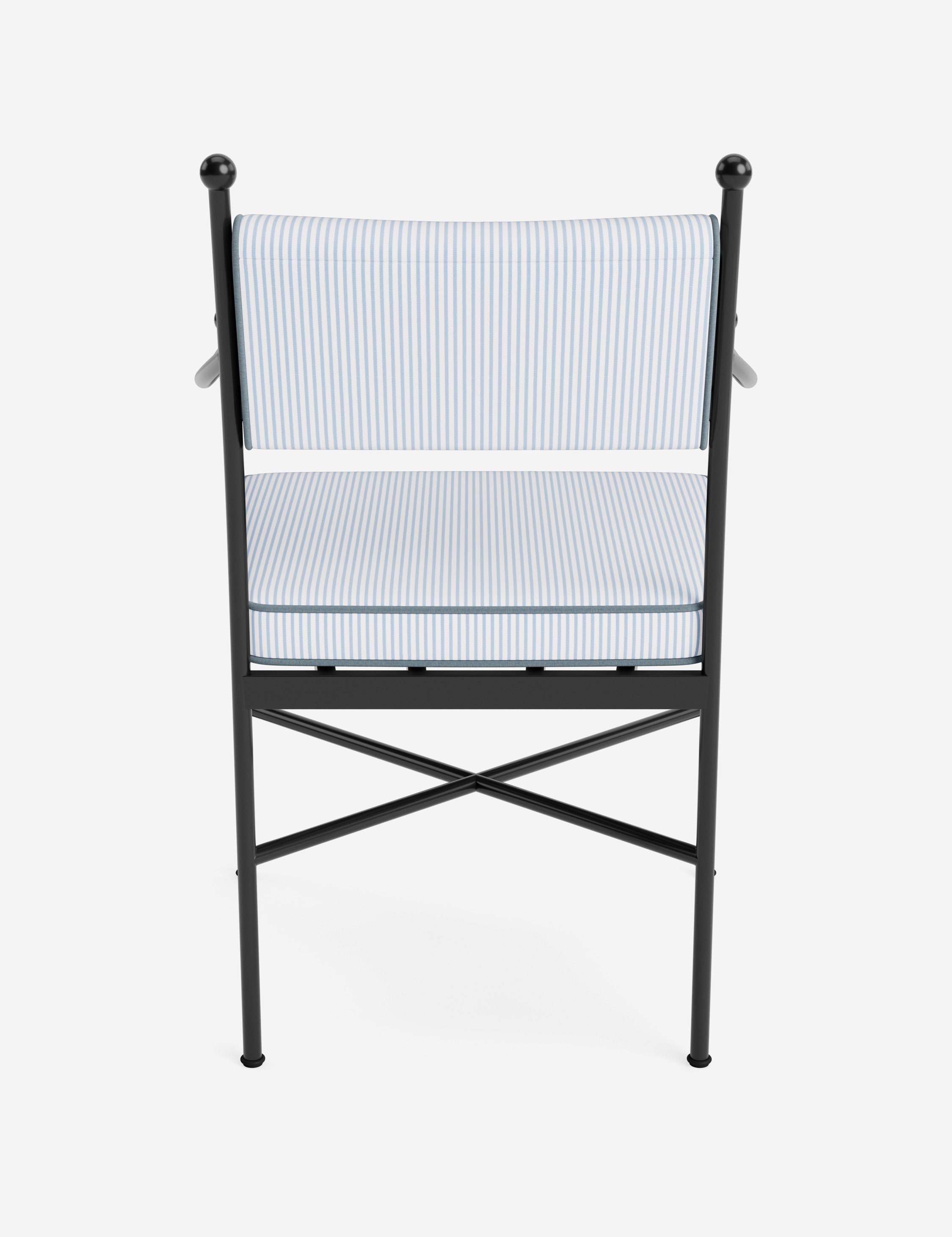 Leni Outdoor Dining Chair | Custom Cushions for Comfort
