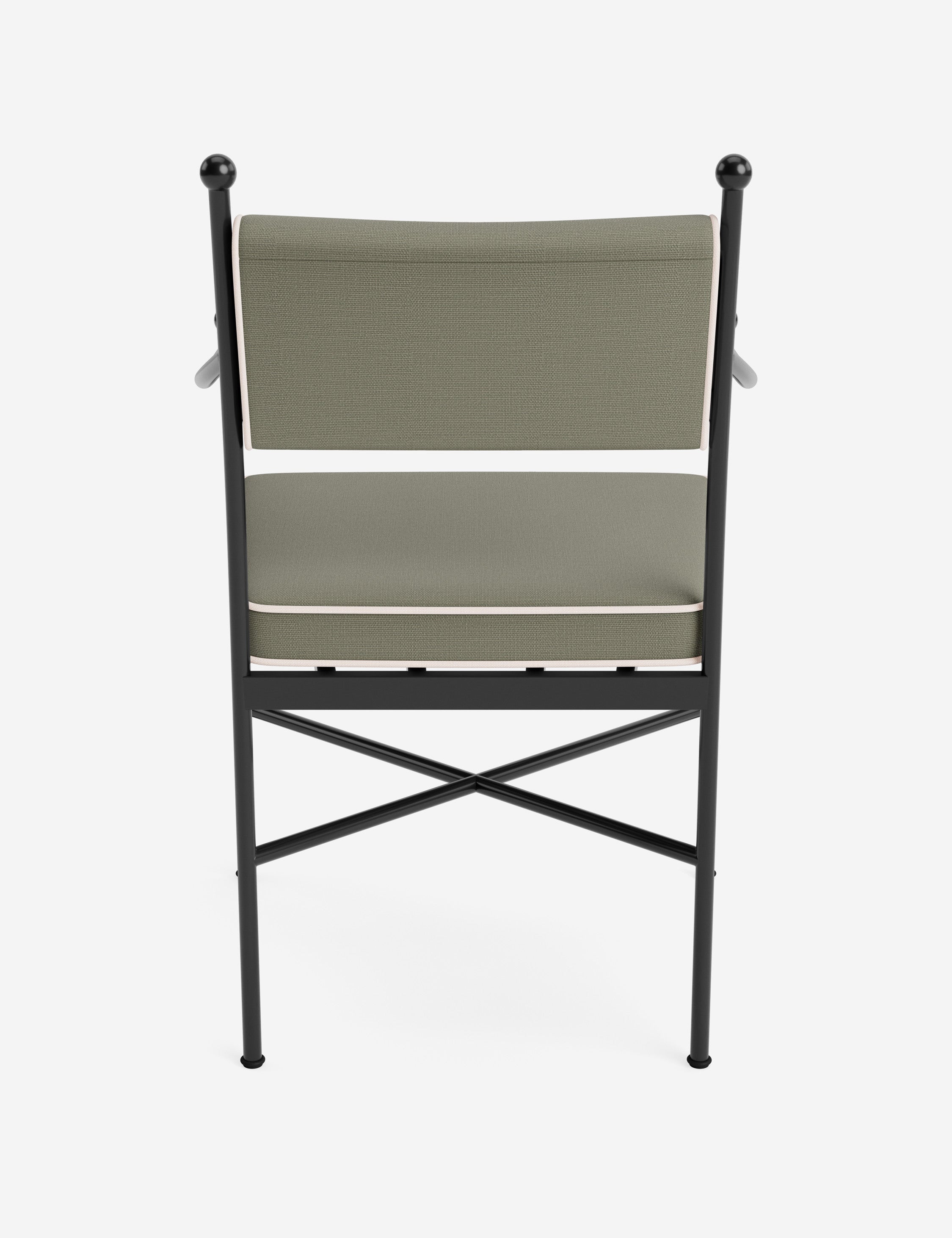 Leni Outdoor Dining Chair | Custom Cushions for Comfort