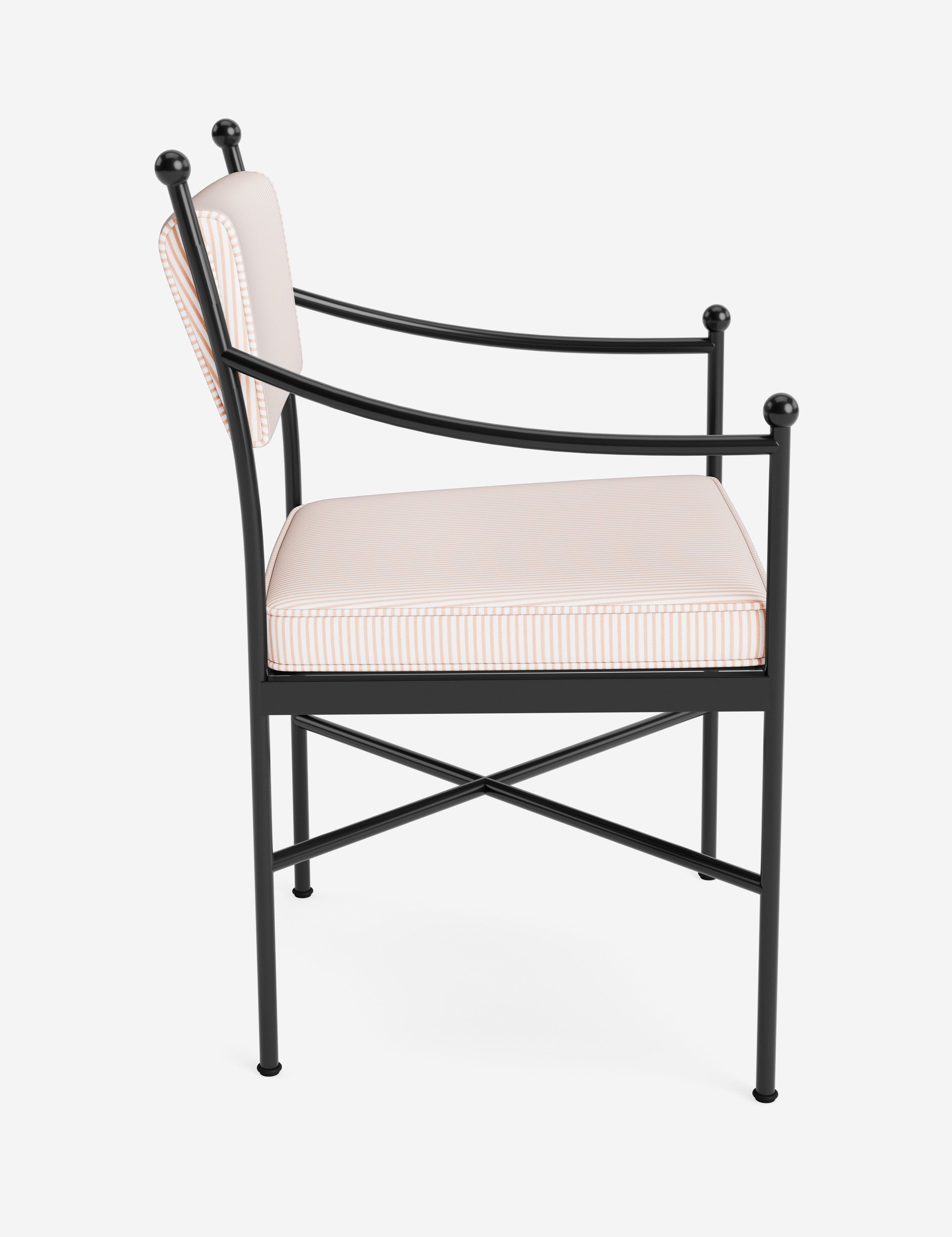 Leni Outdoor Dining Chair | Custom Cushions for Comfort