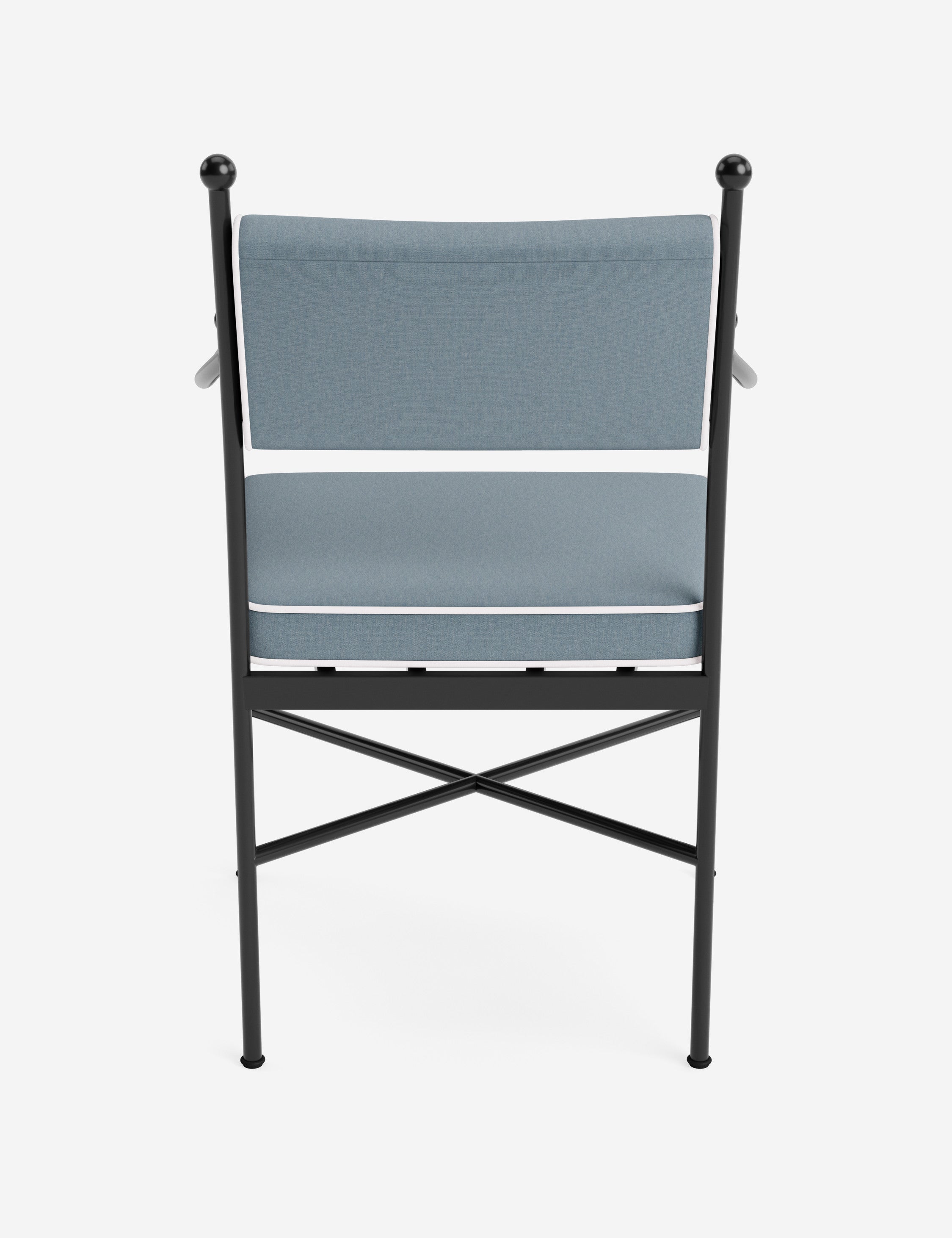 Leni Outdoor Dining Chair | Custom Cushions for Comfort