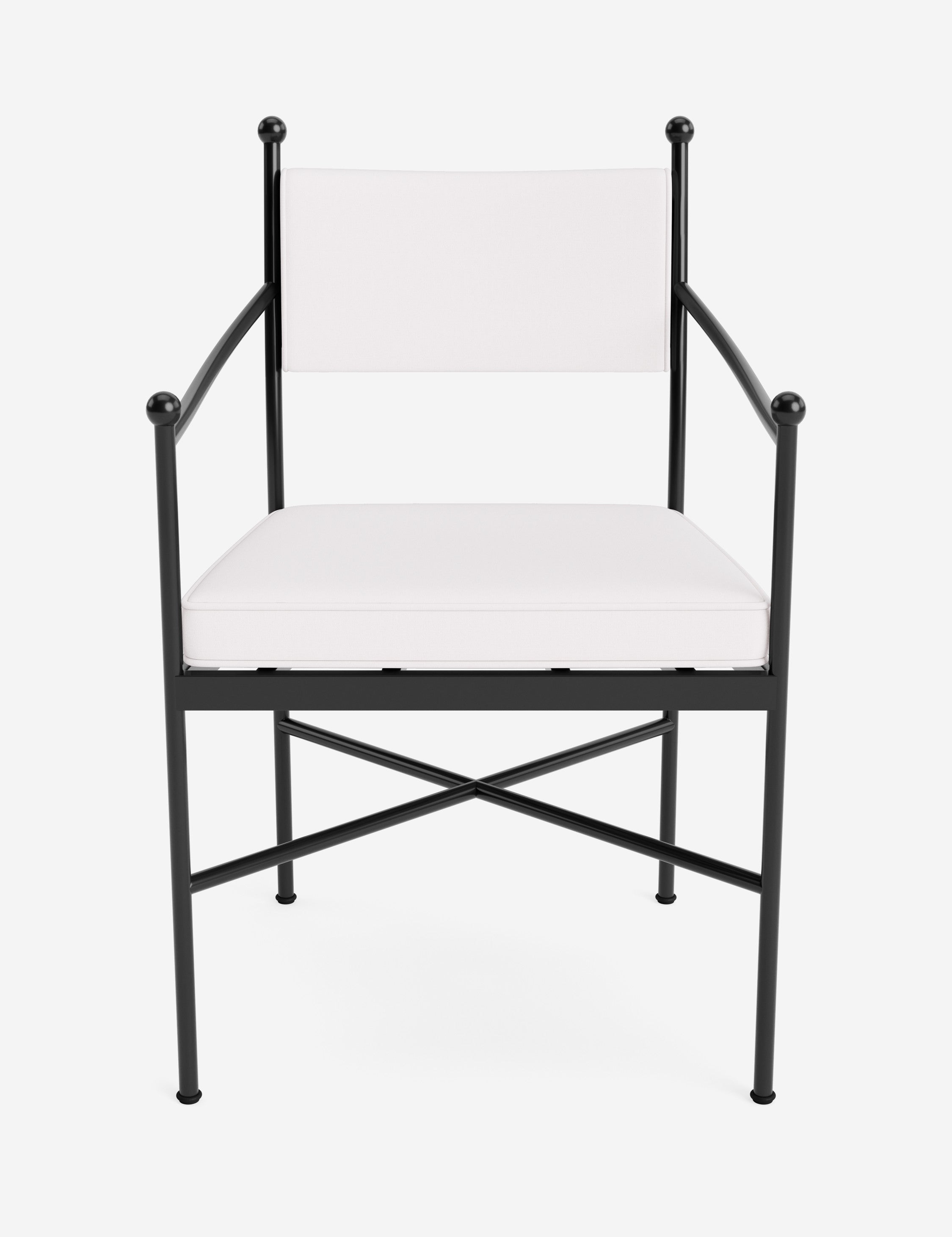 Leni Outdoor Dining Chair | Custom Cushions for Comfort