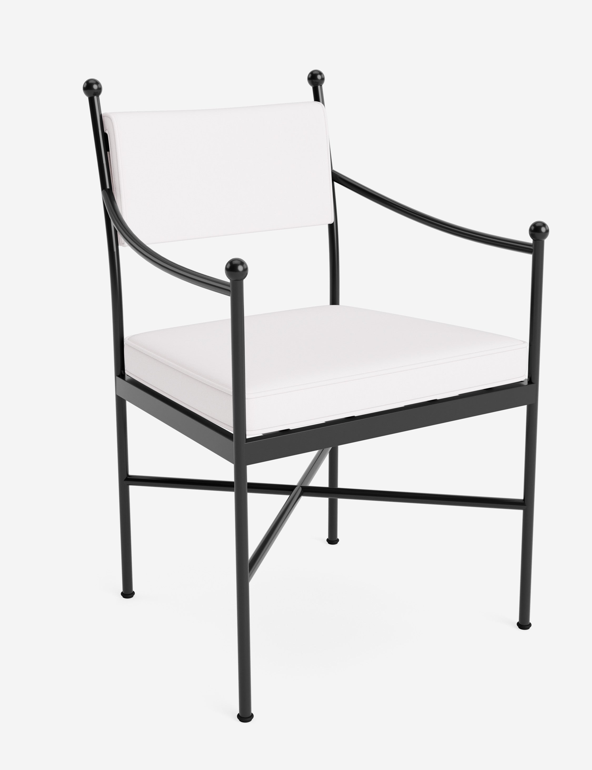 Leni Outdoor Dining Chair | Custom Cushions for Comfort