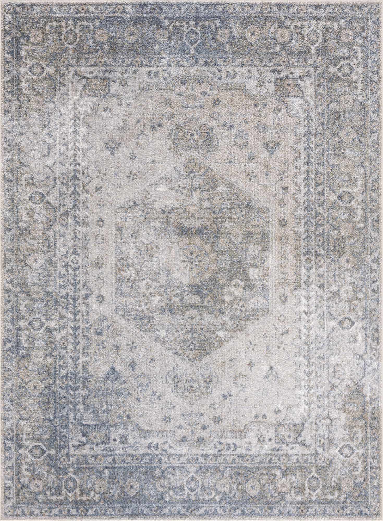 Bello Washable Rug  Medium Pile  Traditional Style