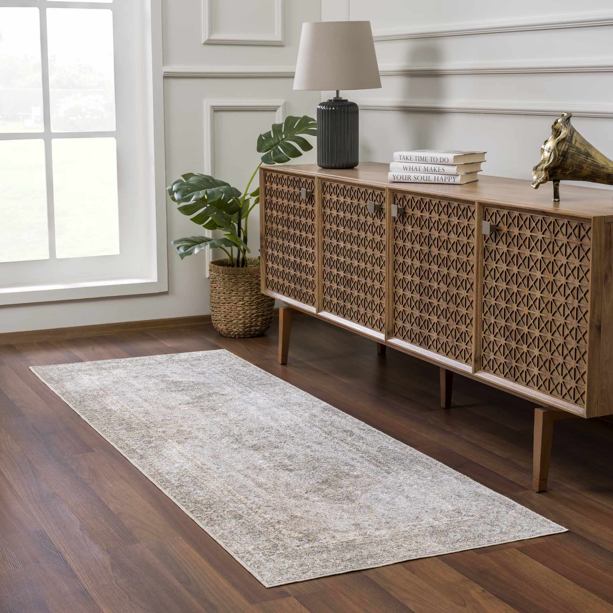 Gale Washable Rug  Machine Woven  Medium Pile  Polyester