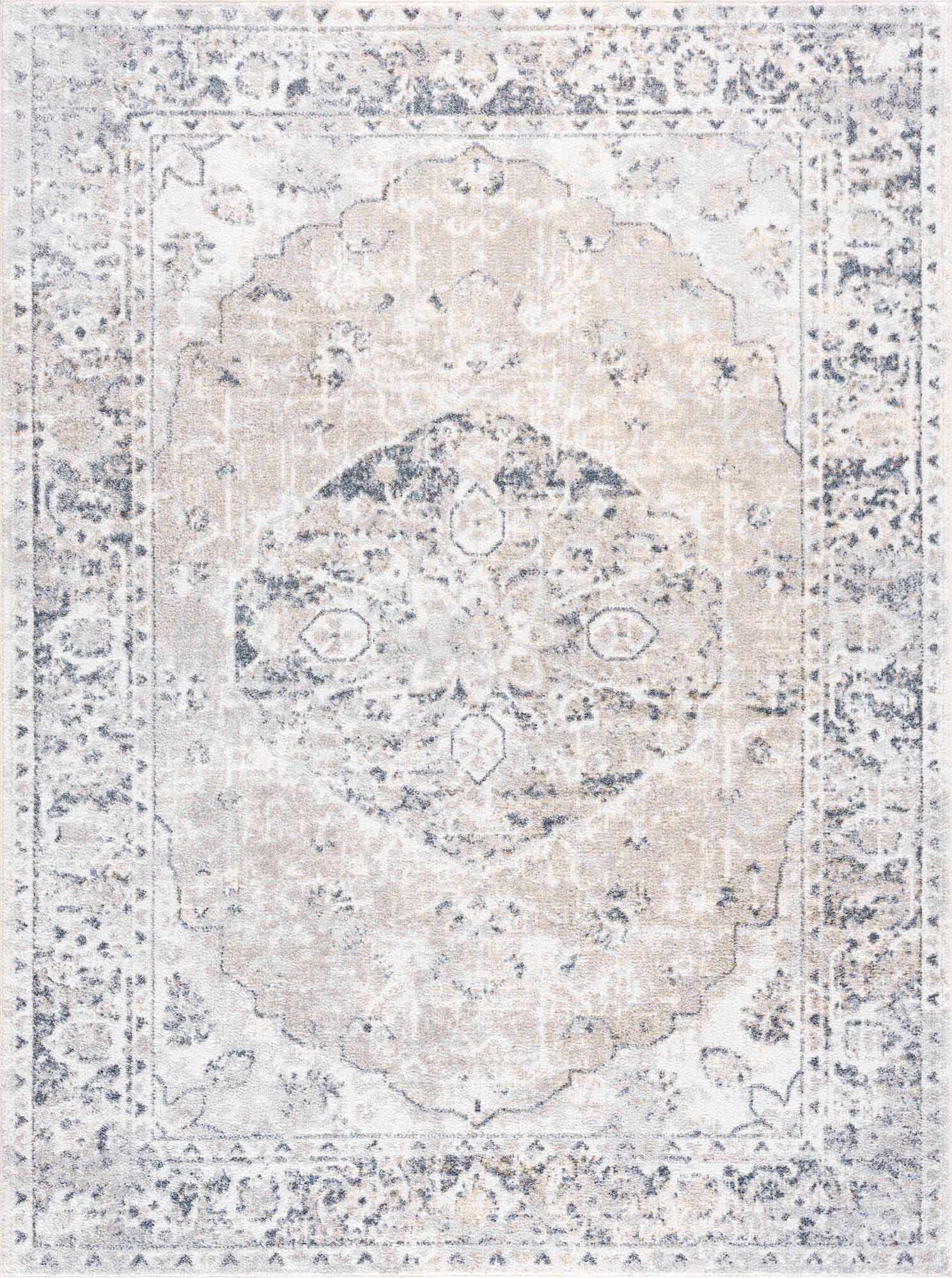 Rudo Washable Rug  Medium Pile  Machine Woven Polyester