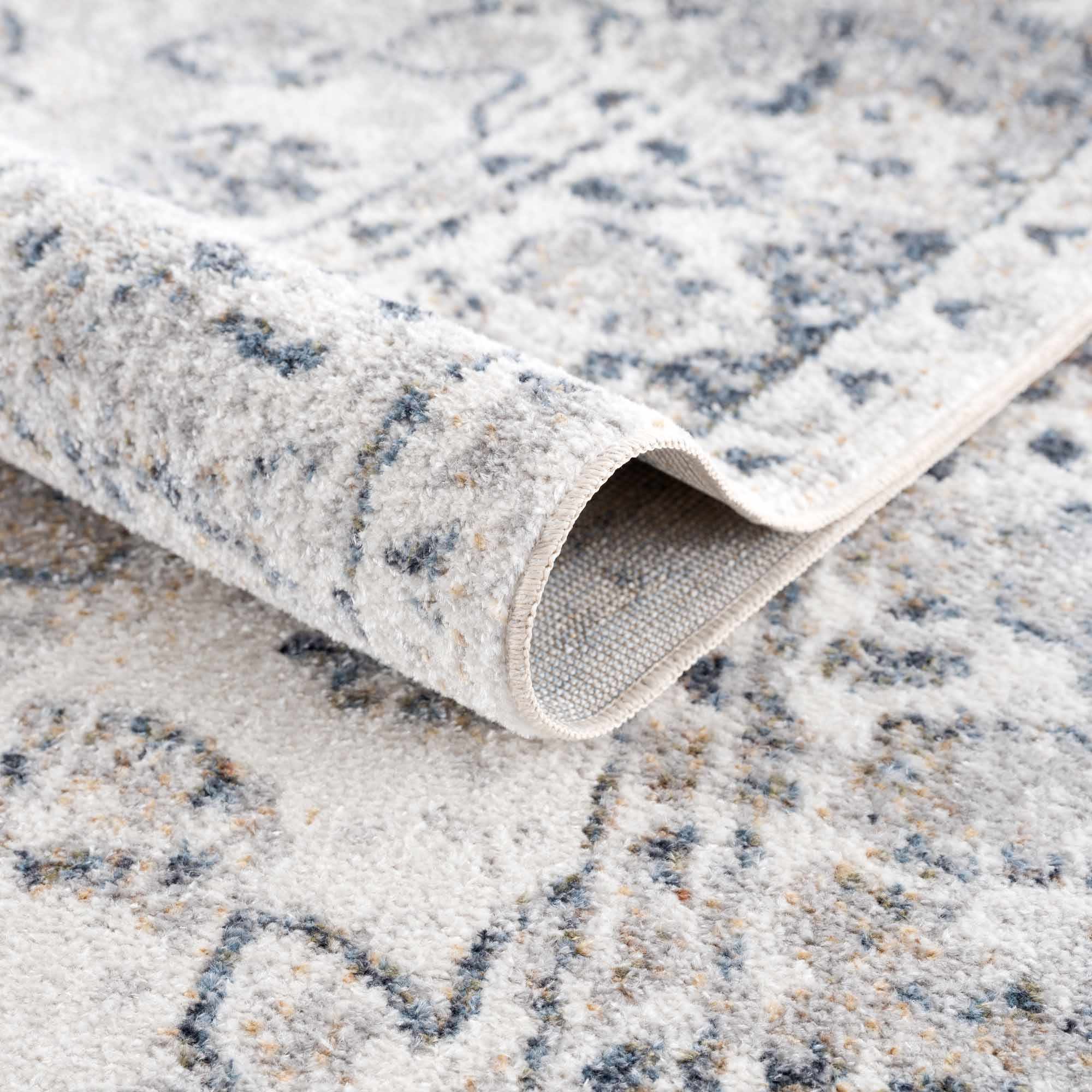Rudo Washable Rug  Medium Pile  Machine Woven Polyester